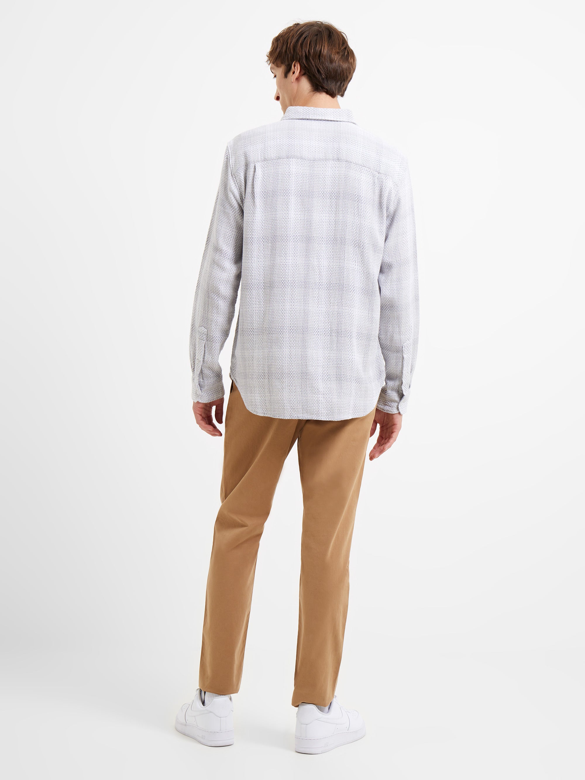 Camisa de Algodón Dobby Premium Berrow - Estilo Casual Clásico