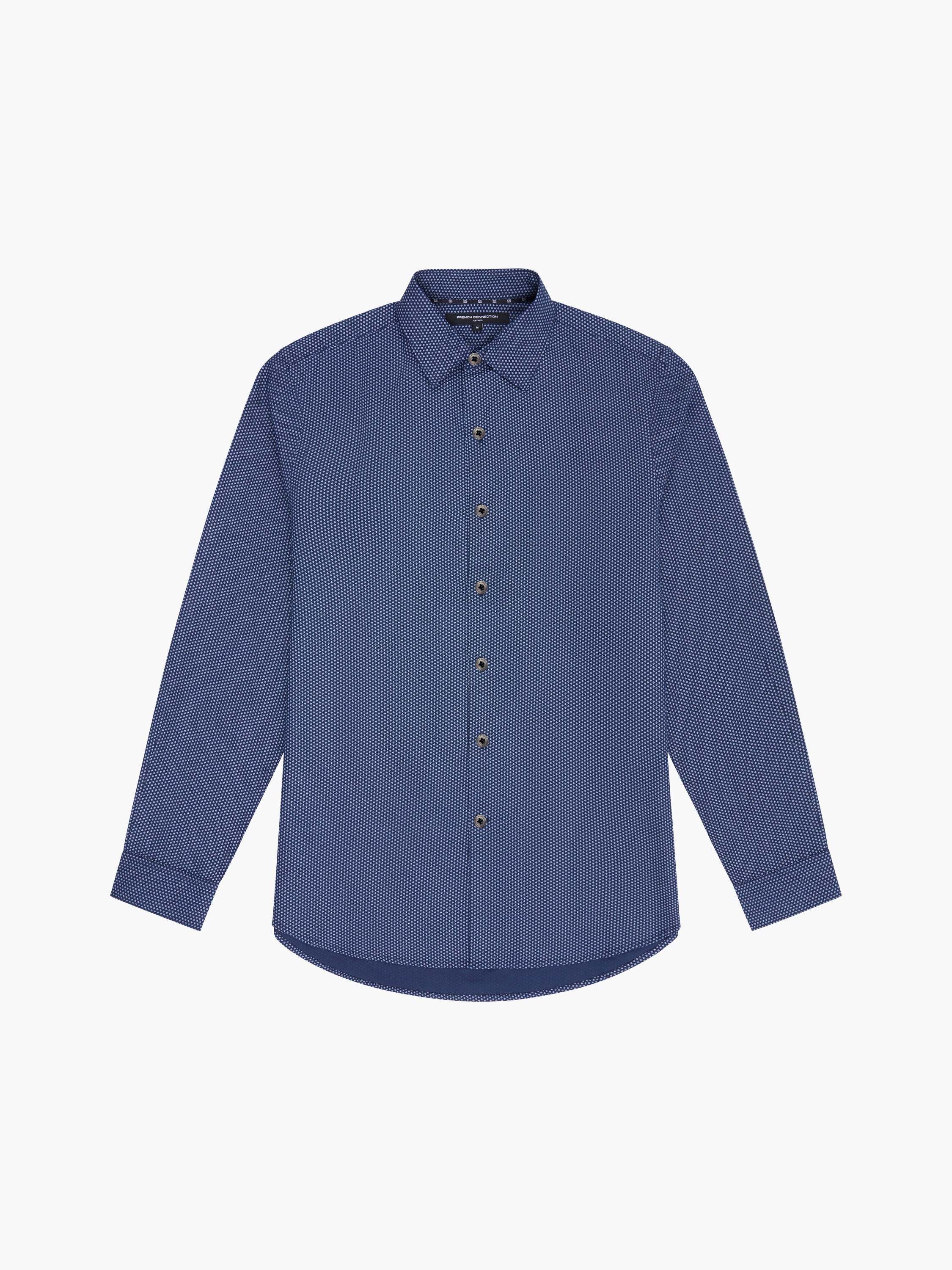 Classic Collar Printed Shirt