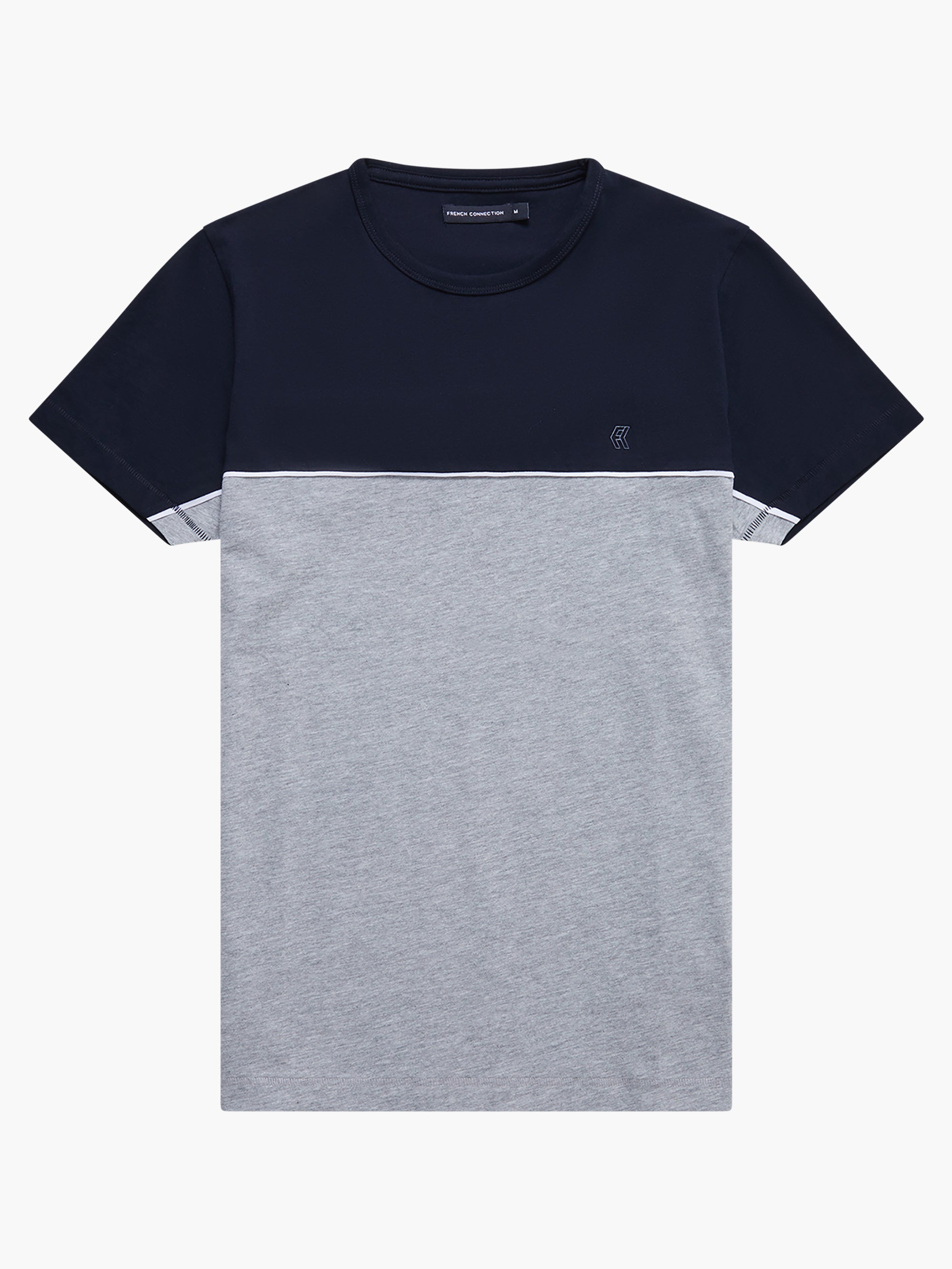 Camiseta con Ribete en Bloque - Diseño Moderno y Estilo Urbano
