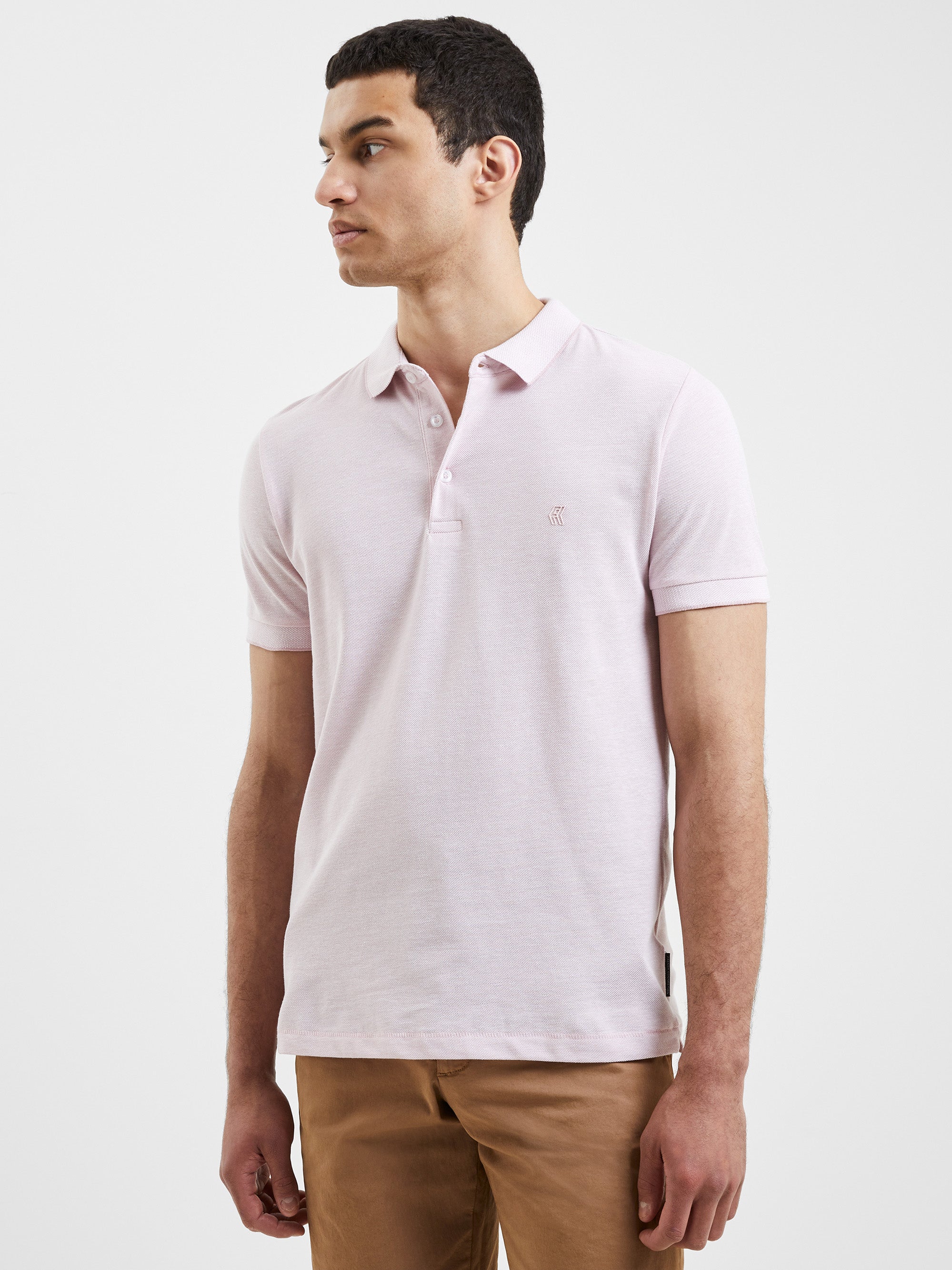 Camiseta Polo Birdseye con Detalle Exclusivo en Cuello - Tejido Premium