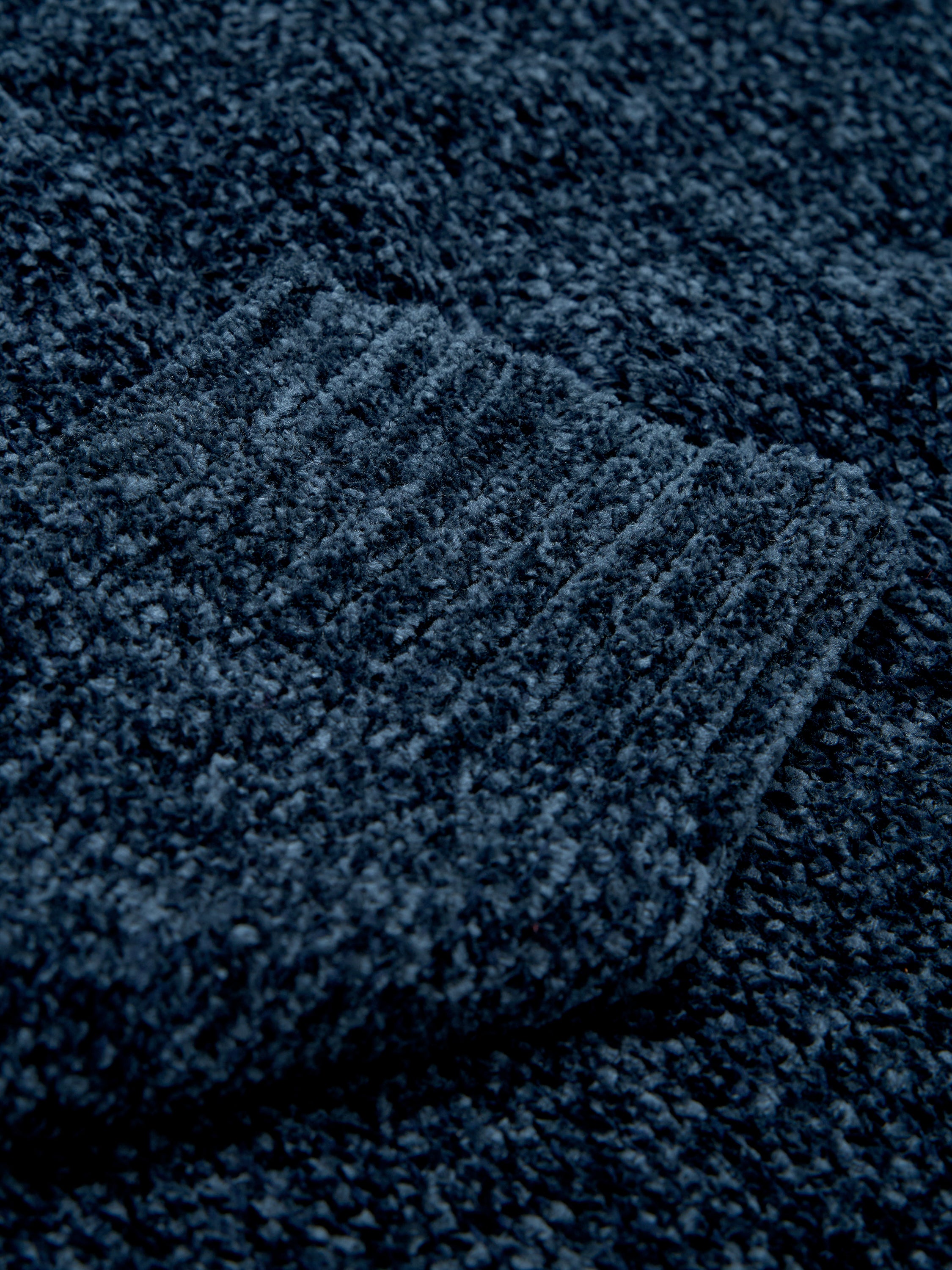 Súeter Acogedor de Punto Chenille con Diseño de Cuello Redondo