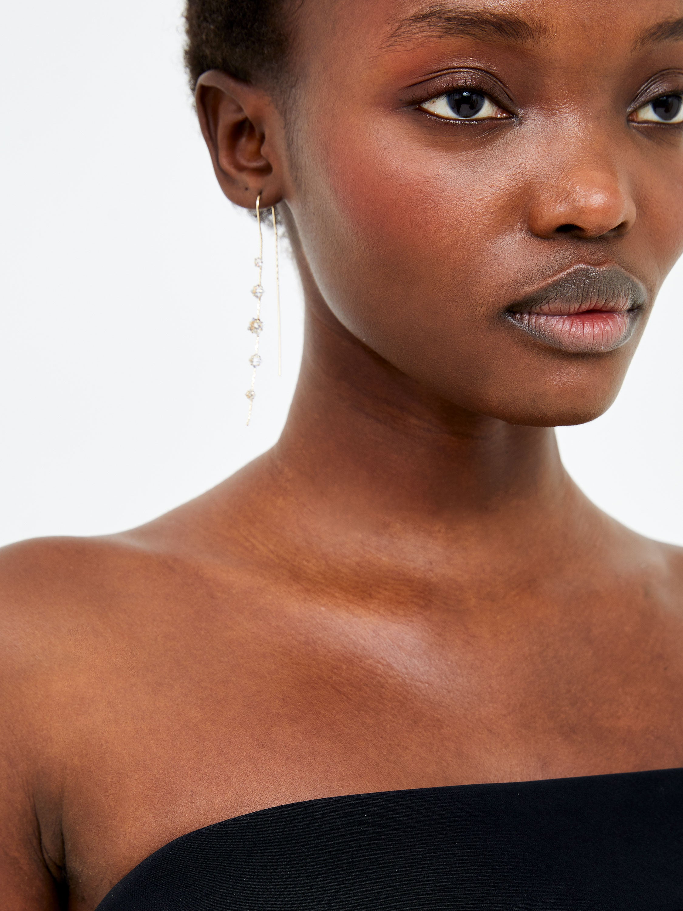 Echo Crepe Bandeau Midi Dress