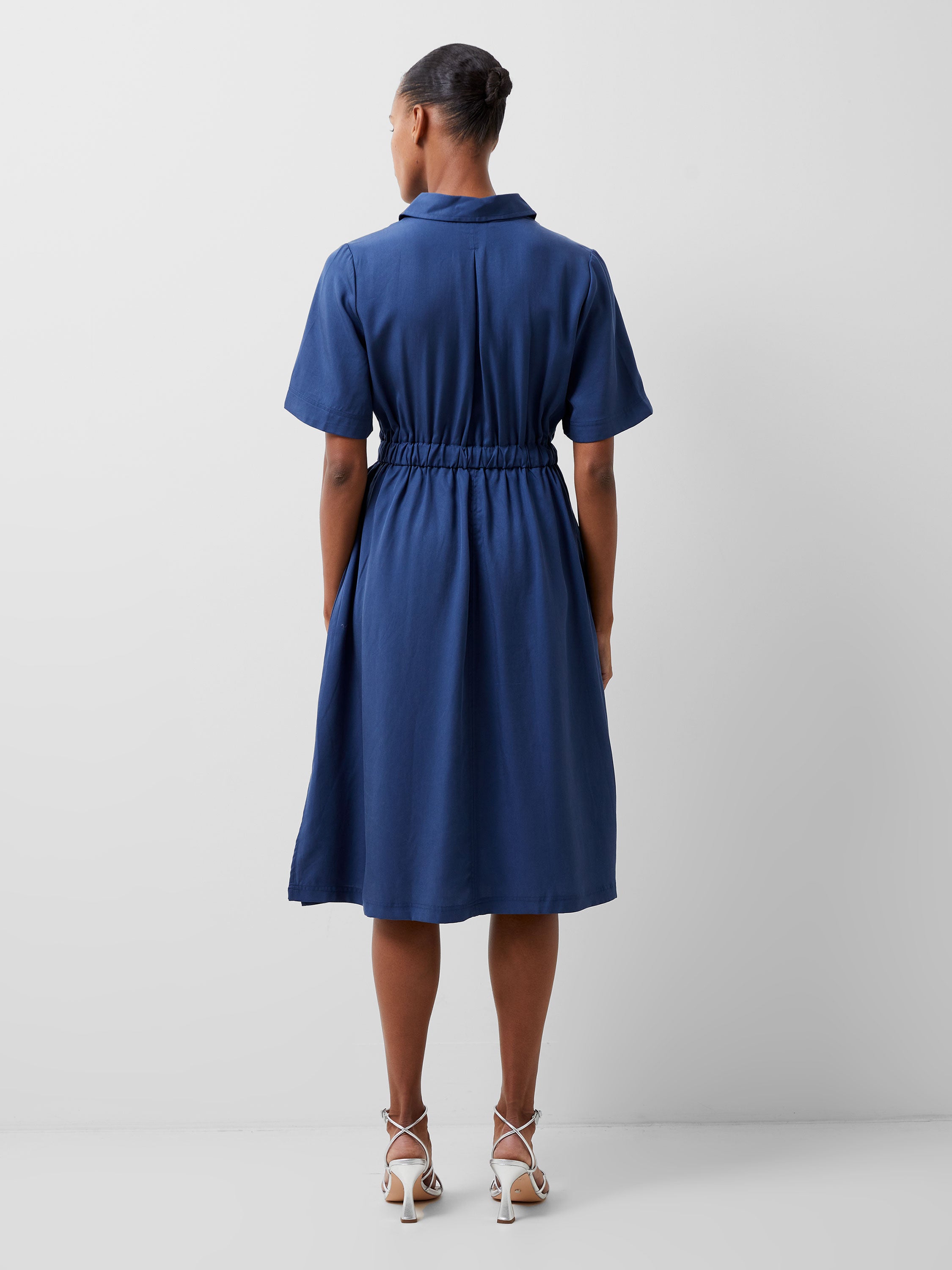 Vestido Casual Arielle - Estilo Camisa Moderno con Detalles Elegantes para Mujer