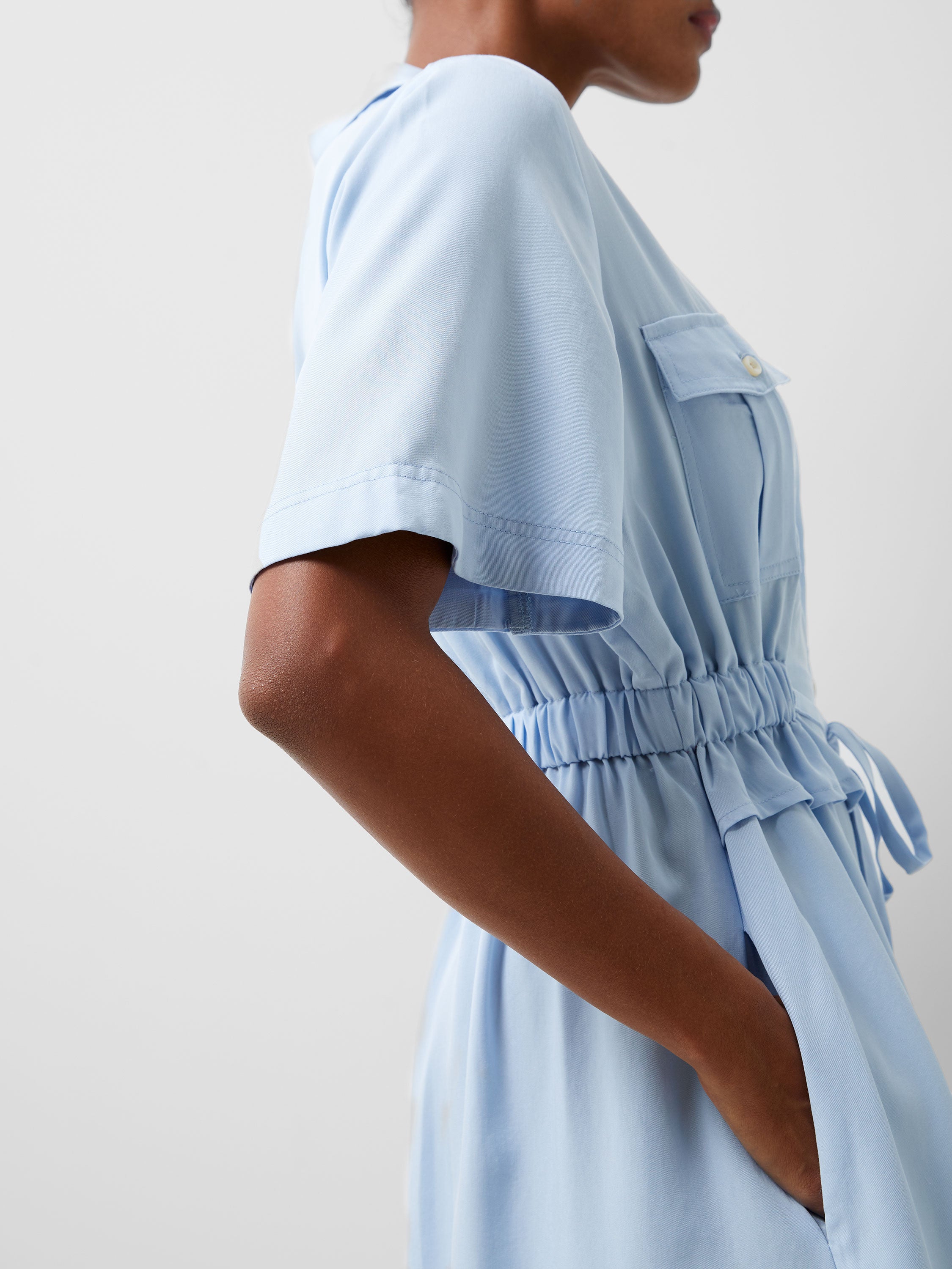 Arielle Vestido Camisero Elegante para Primavera-Verano, Diseño Cómodo y Estiloso