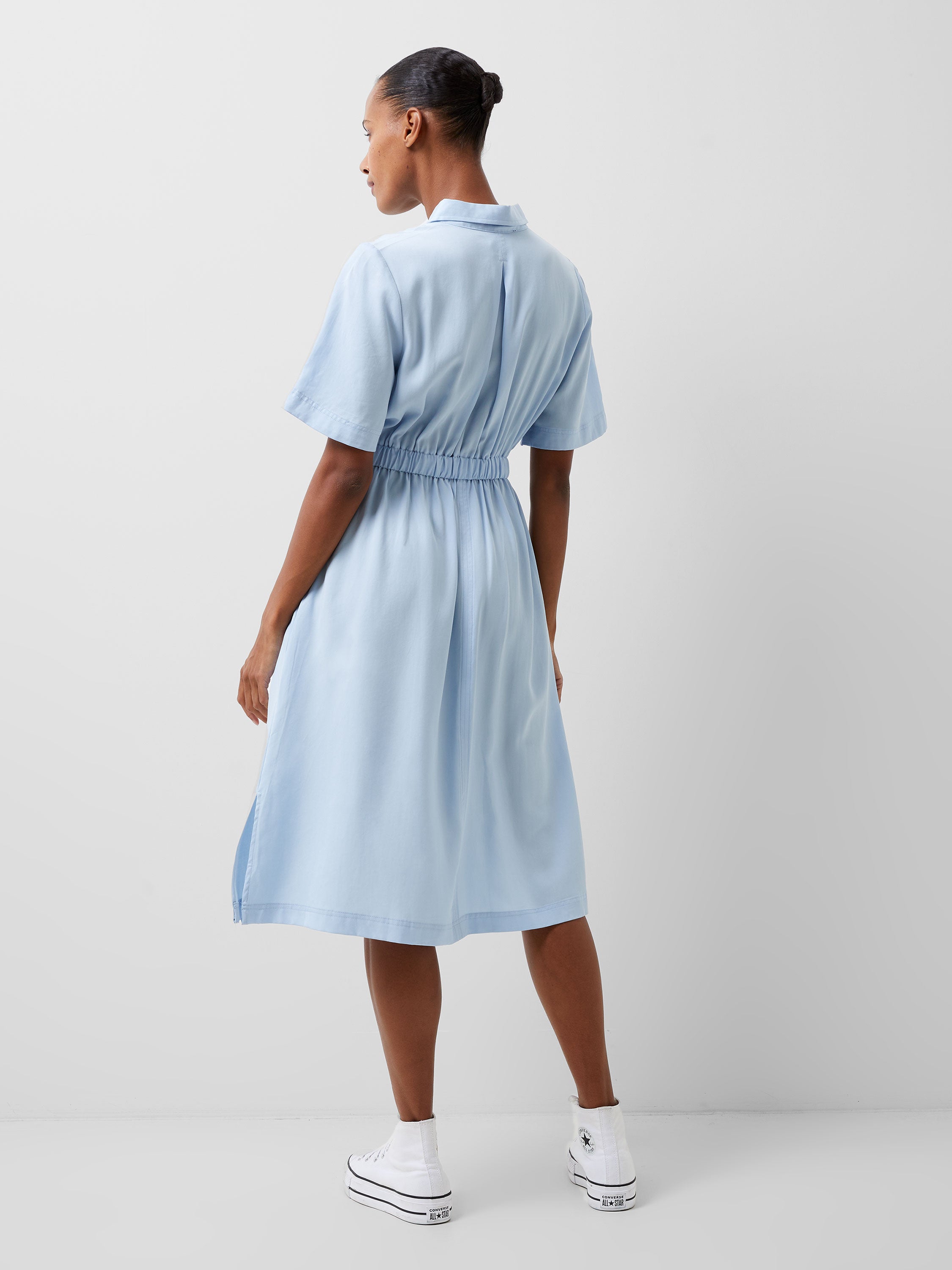 Arielle Vestido Camisero Elegante para Primavera-Verano, Diseño Cómodo y Estiloso