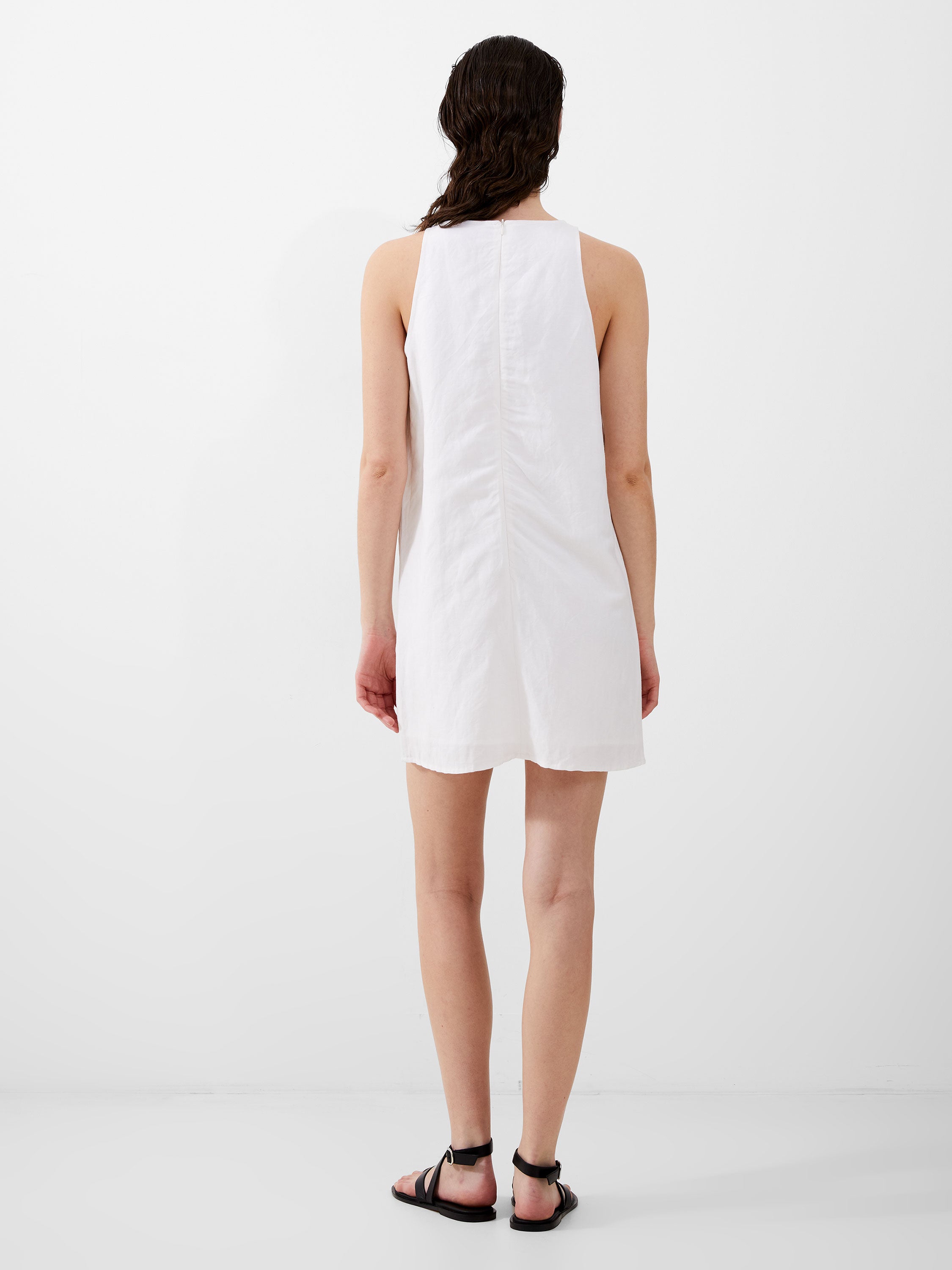 Vestido Casual Birdie en Lino - Estilo Transicional y Ligero para Mujer