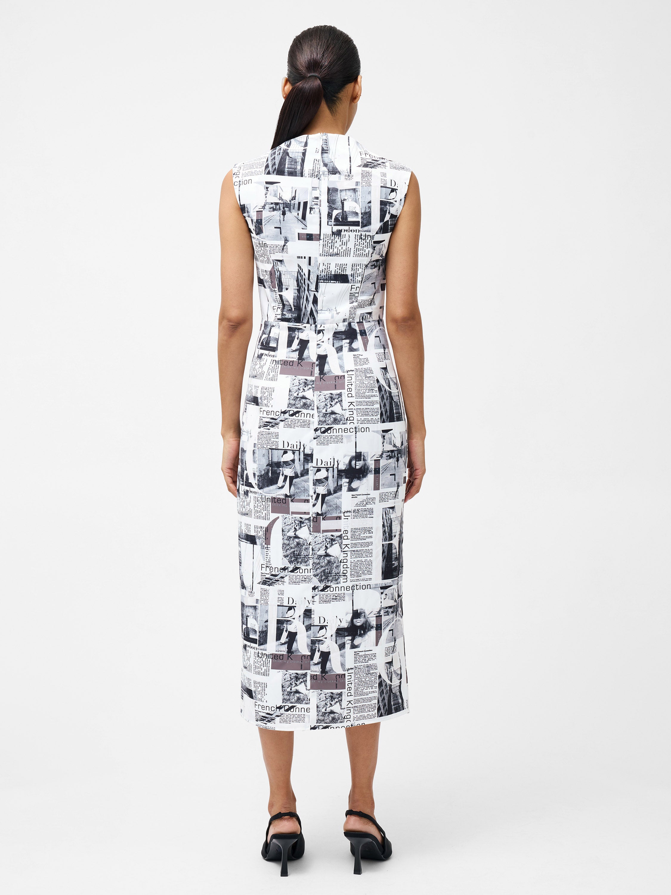 Vestido Elegante Dori en Crepé - Colección Atlantis Primavera