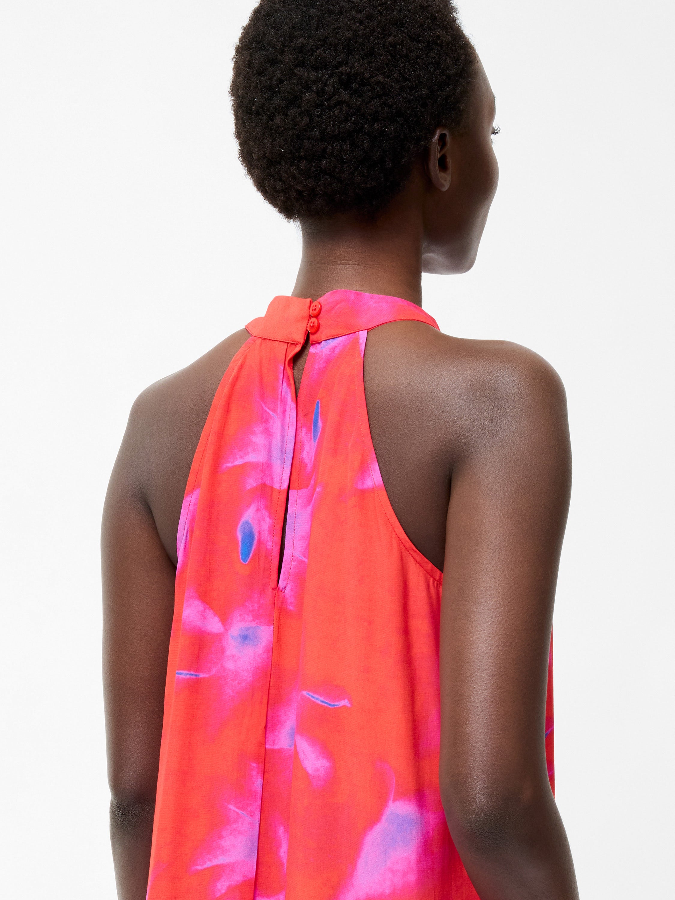 Christy Halterneck Swing Dress