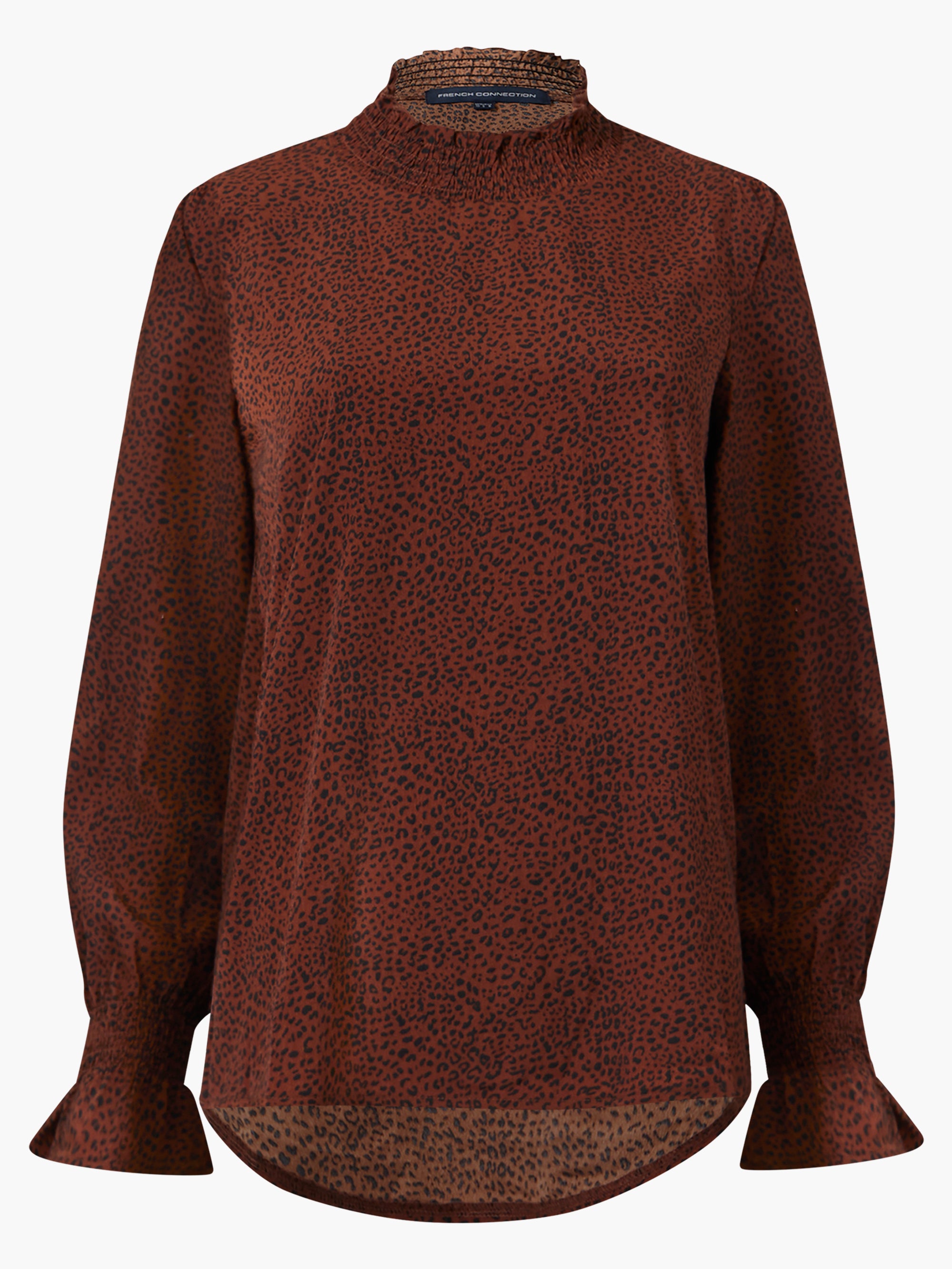 Blusa Elegante de Cuello Alto con Diseño Moderno - Affie