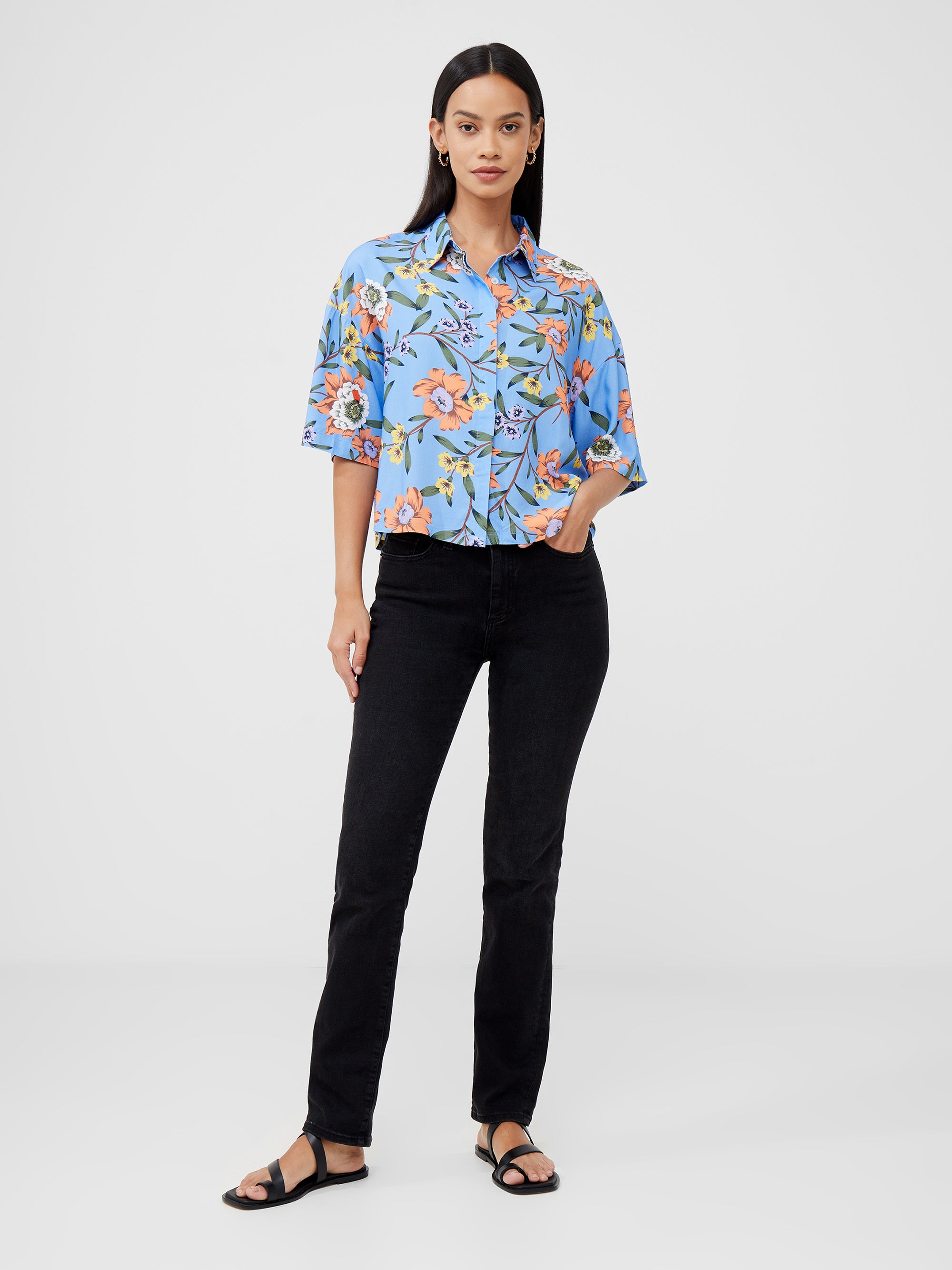 Camisa Box Relajada - Estilo Contemporáneo en Algodón Orgánico