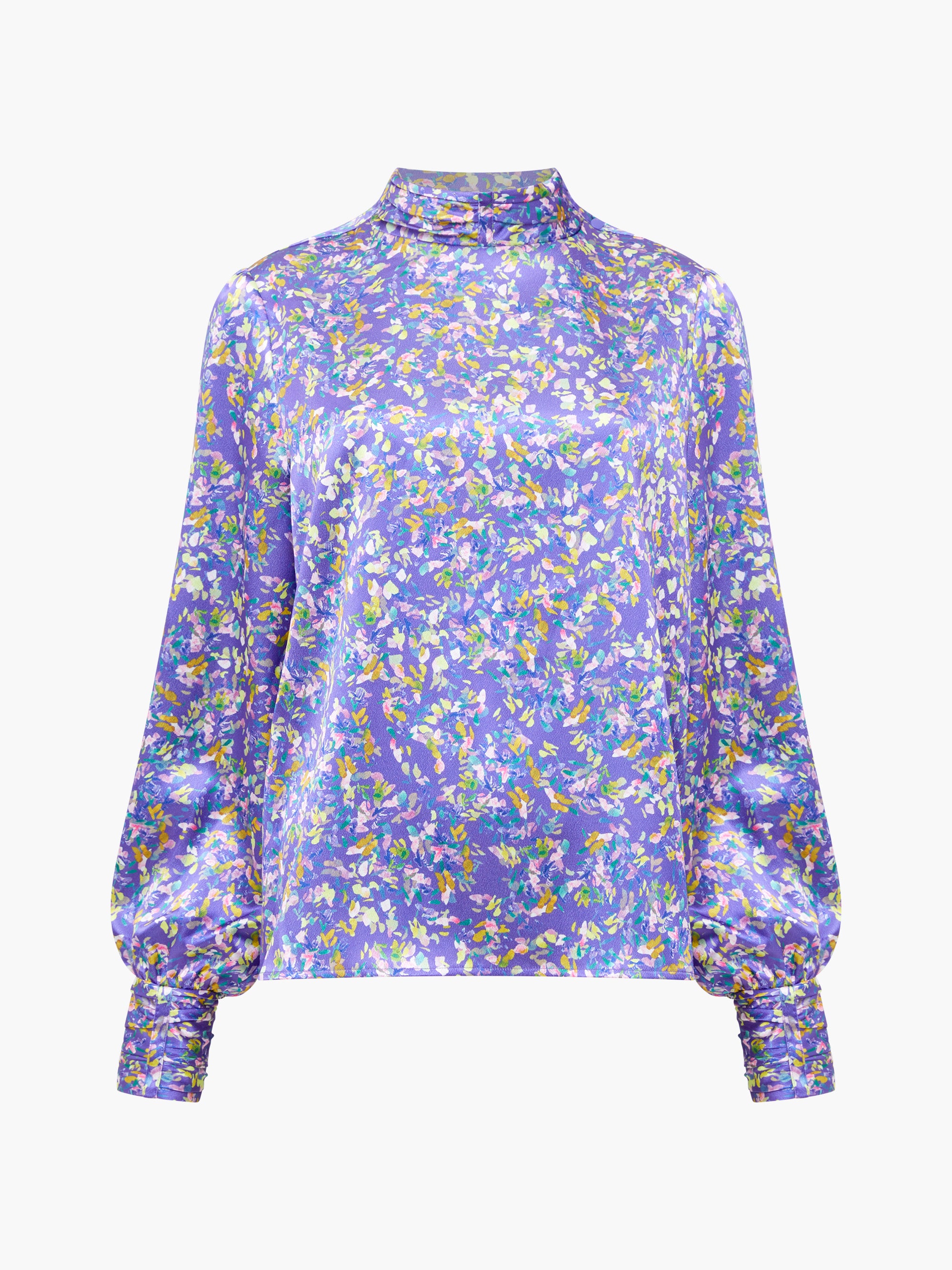 Blusa Elegante de Satén Suave con Toque Brillante