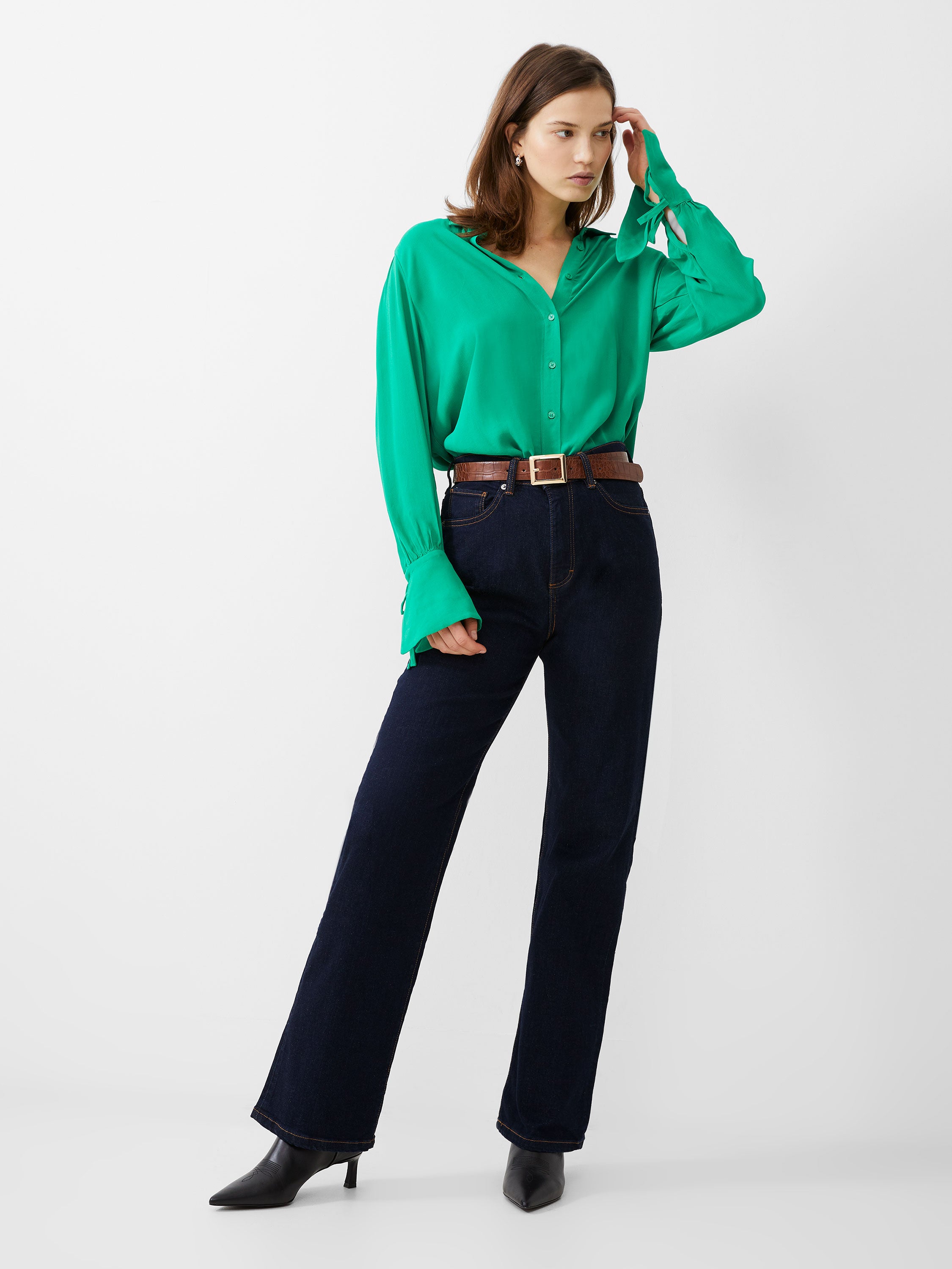 Cecile Crepe Shirt