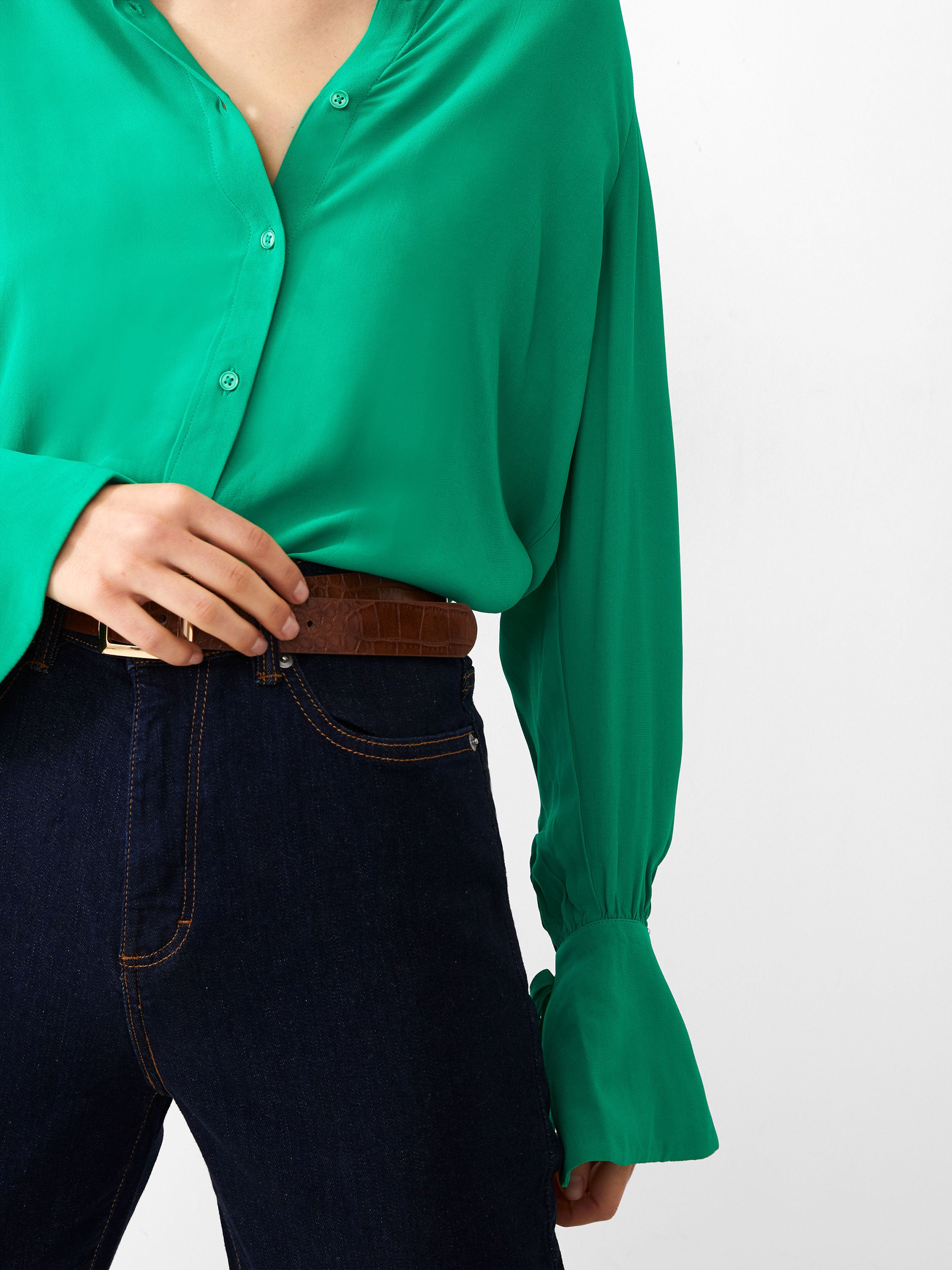 Cecile Crepe Shirt