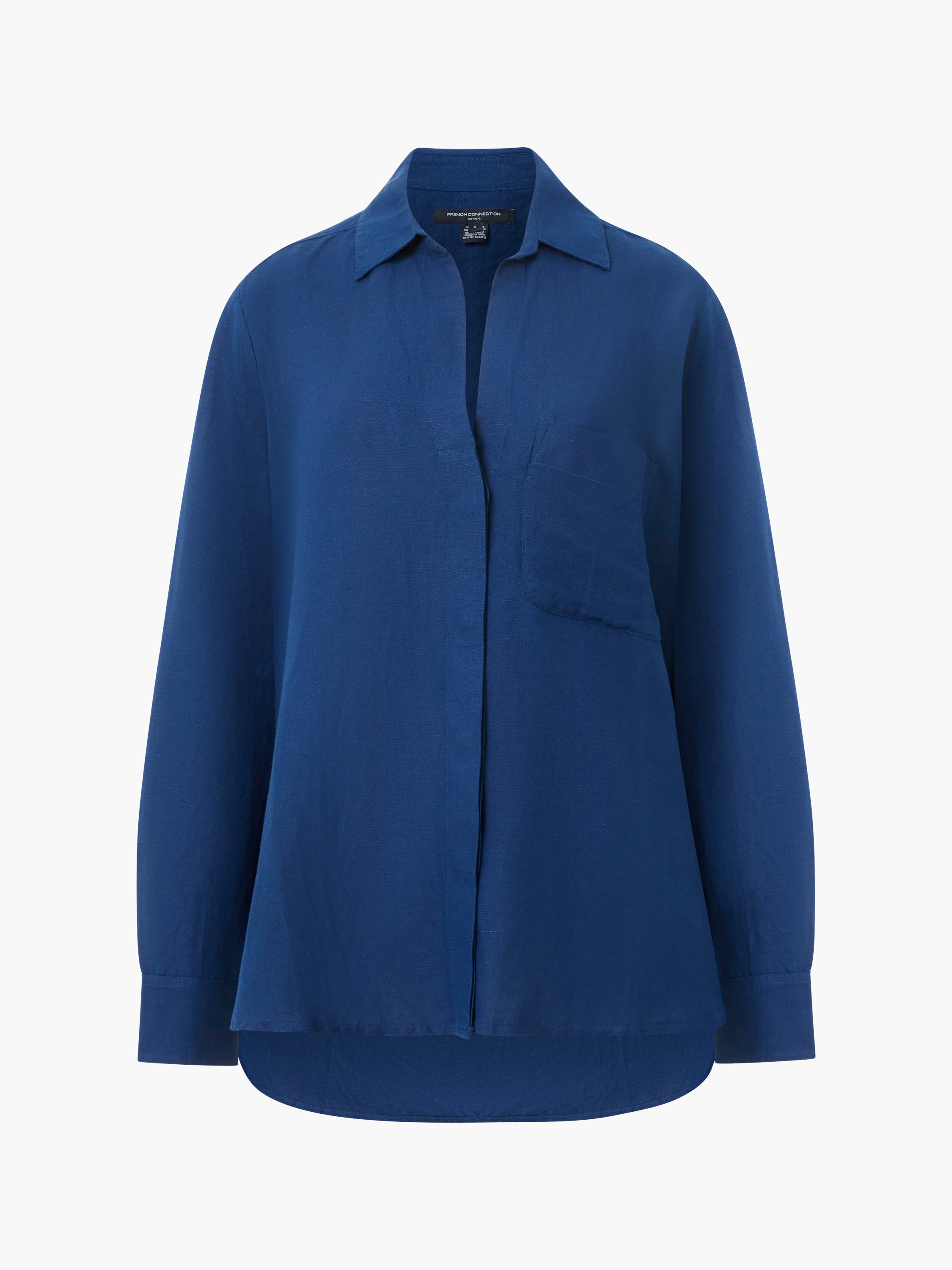 Camisa Relax de Lino Avejita - Corte Oversize y Estilo Casual