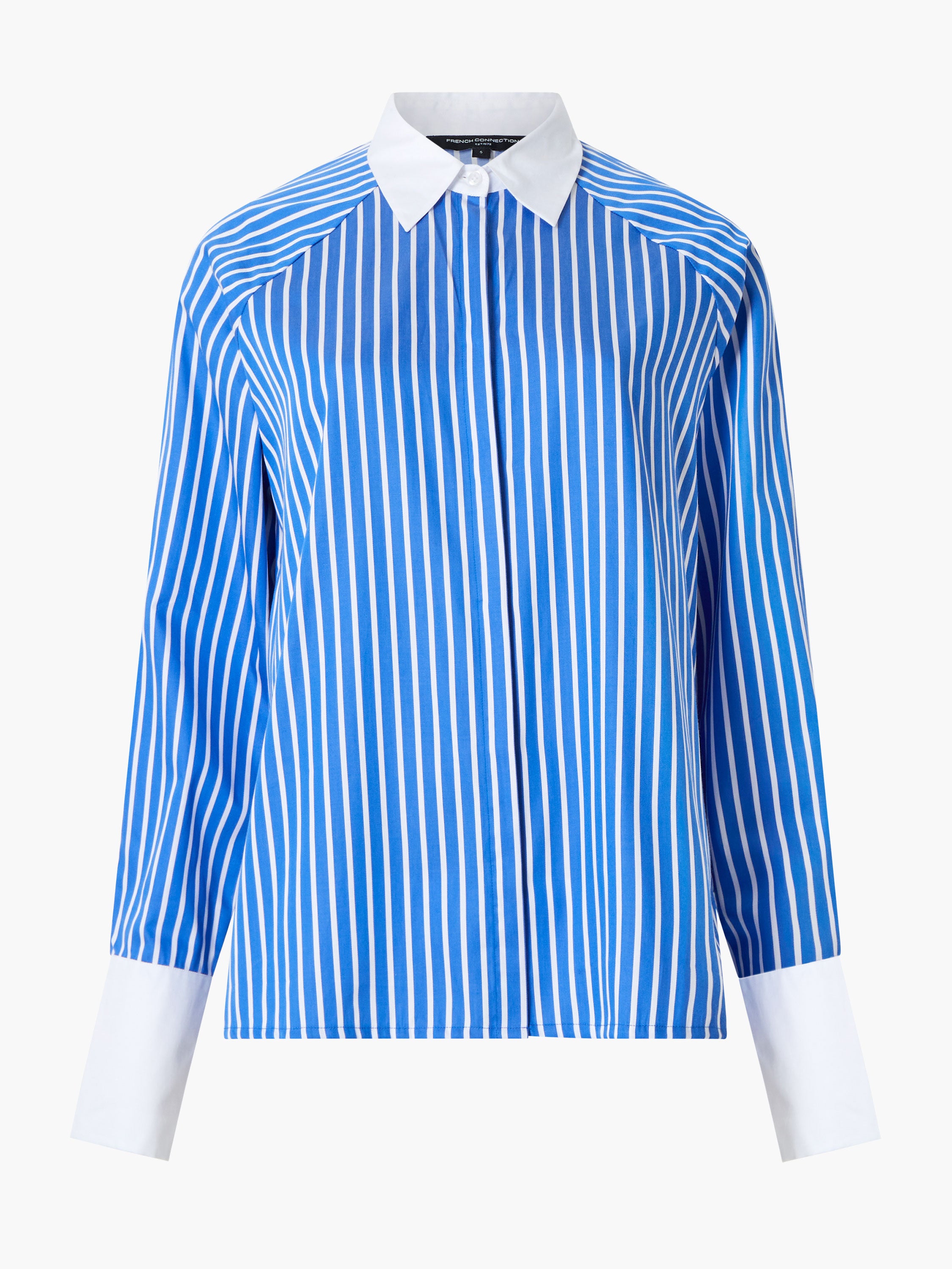 Camisa de Algodón con Rayas Decorativas - Diseño Alexis