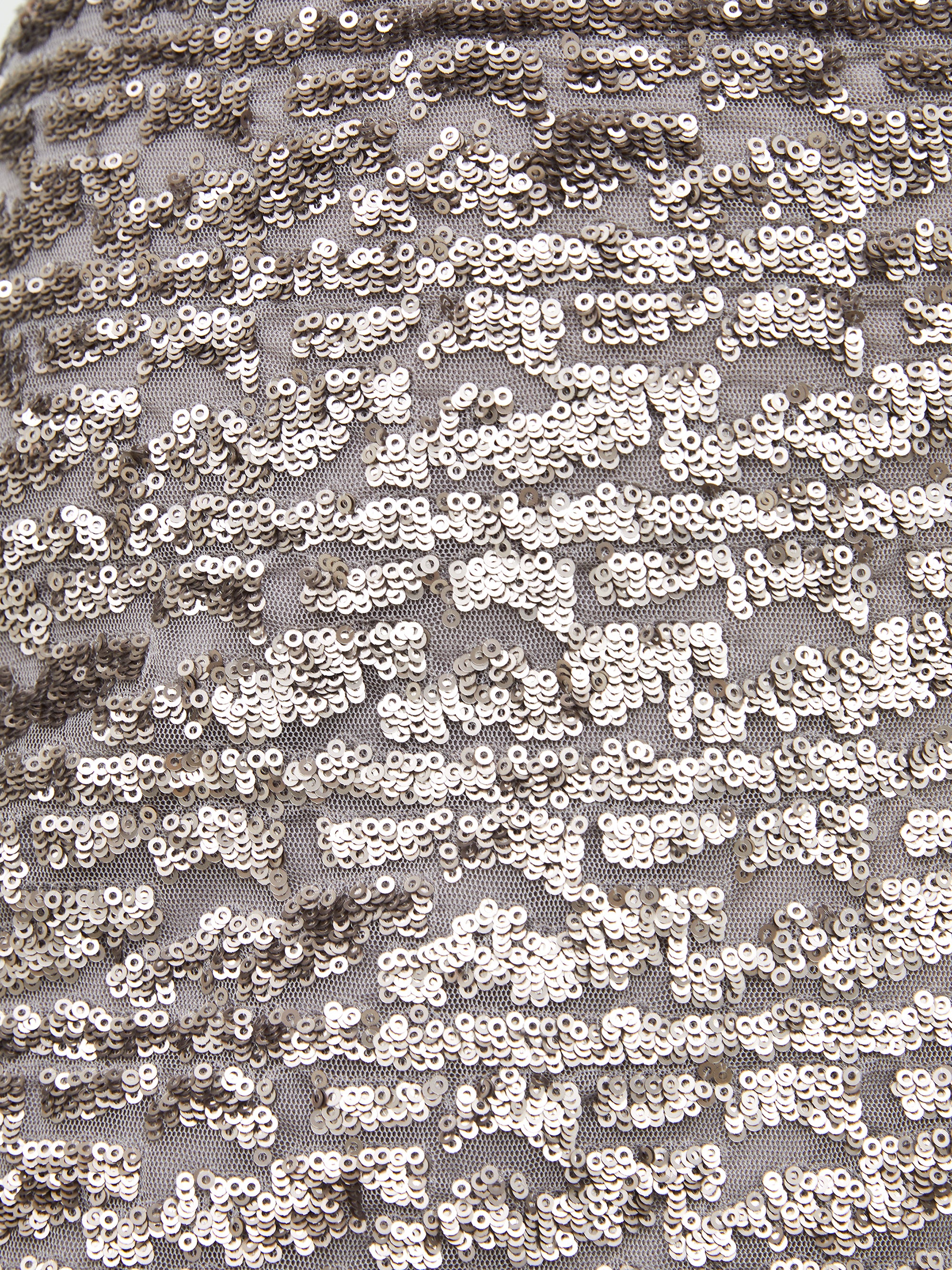 Falda Midilargo Adalynn con Detalles de Lentejuelas Brillantes