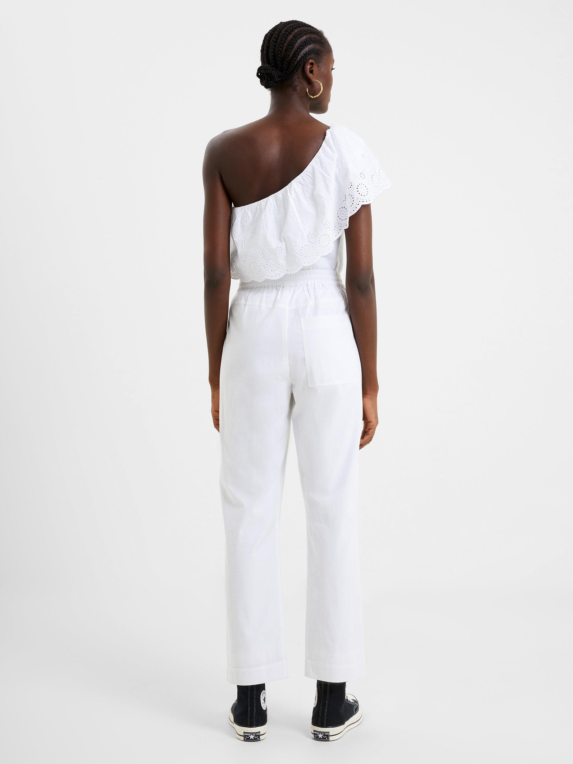 Alania Pantalones Elegantes en Tejido Lyocell Sostenible - Mezcla Transpirable para Mujer