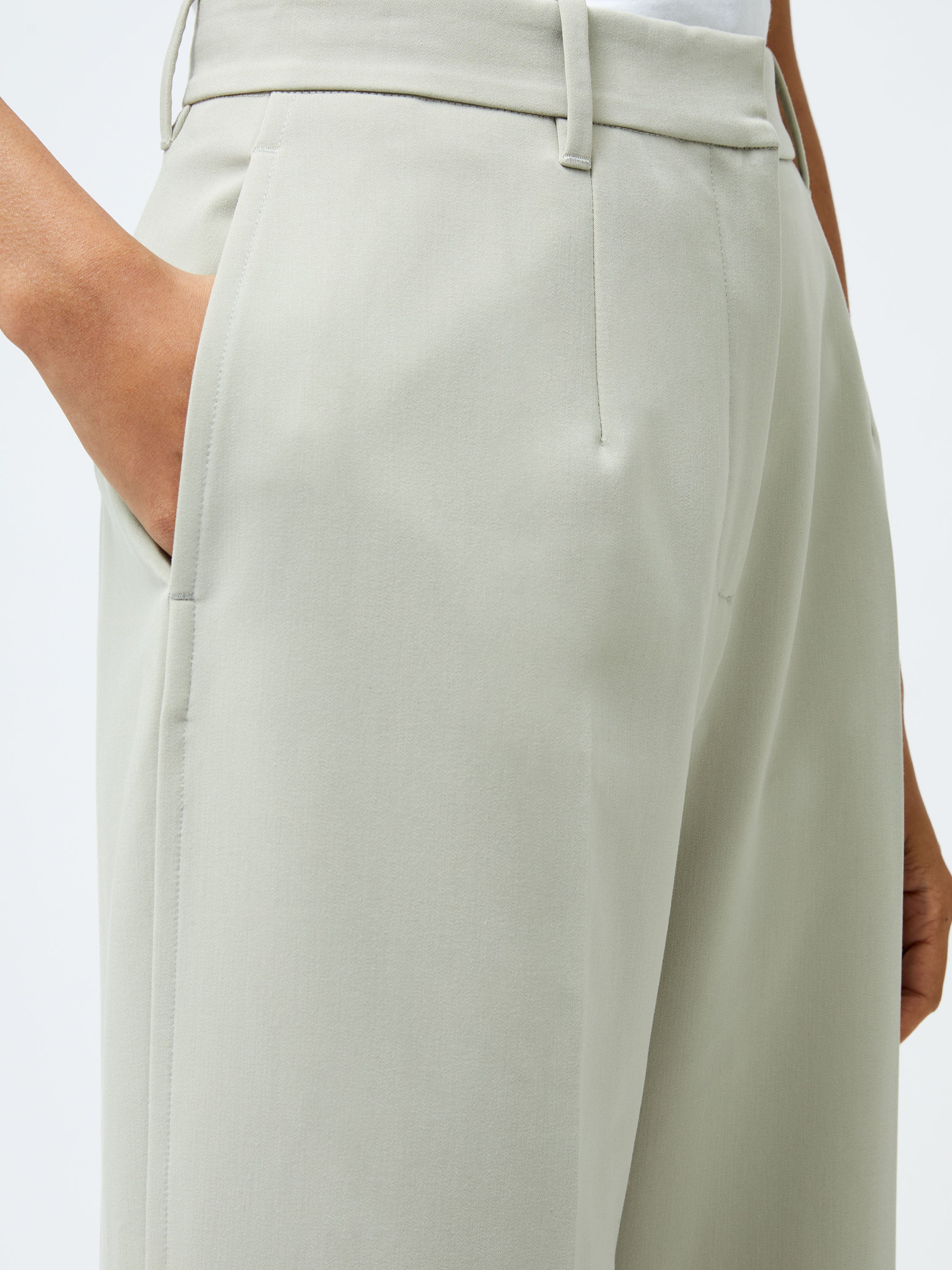 Pantalones Elegantes Angie de Corte Amplio y Ajuste Perfecto