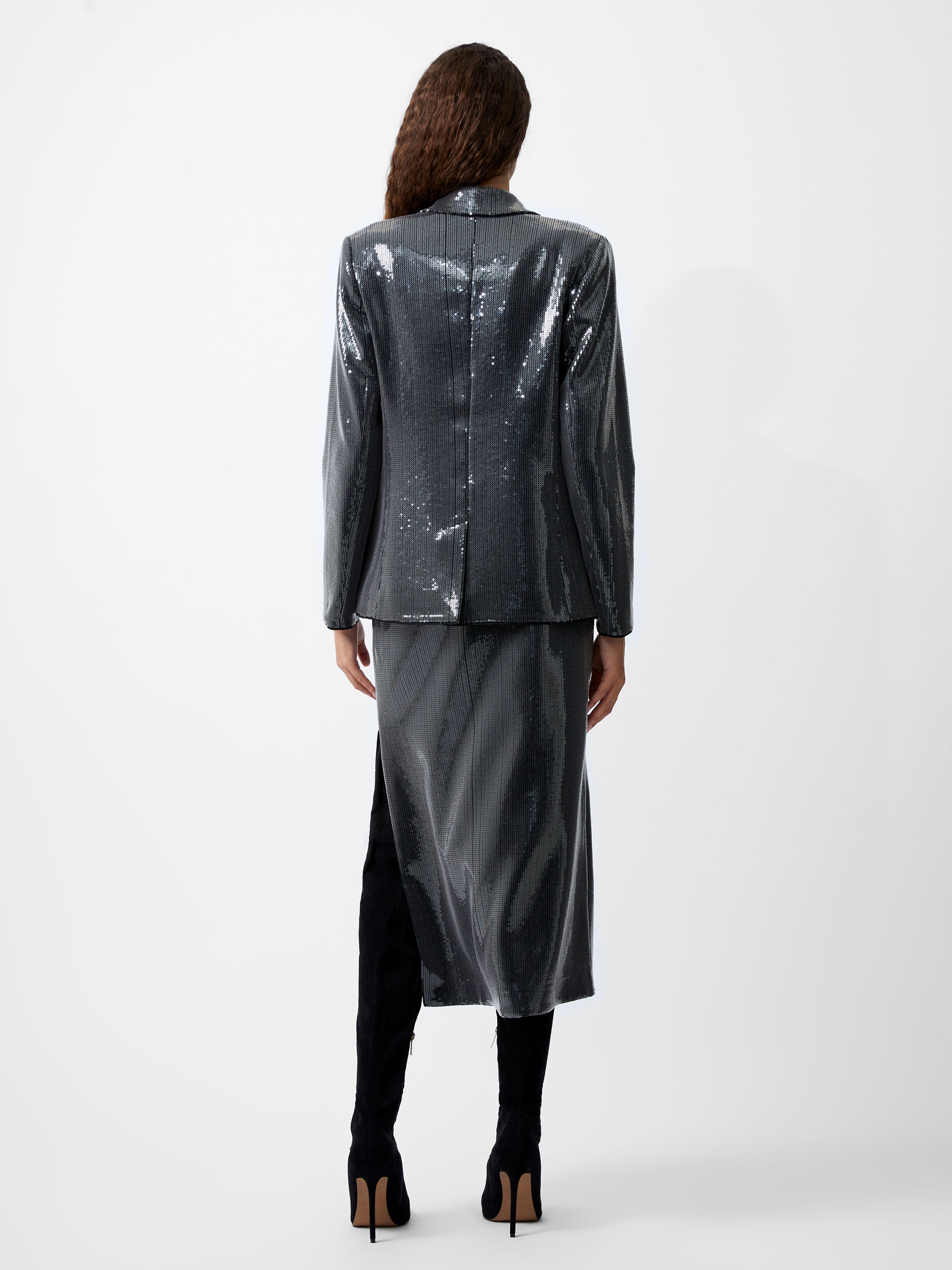 Chaqueta Brillante con Lentejuelas Amy - Estilo Moderno para Eventos Elegantes