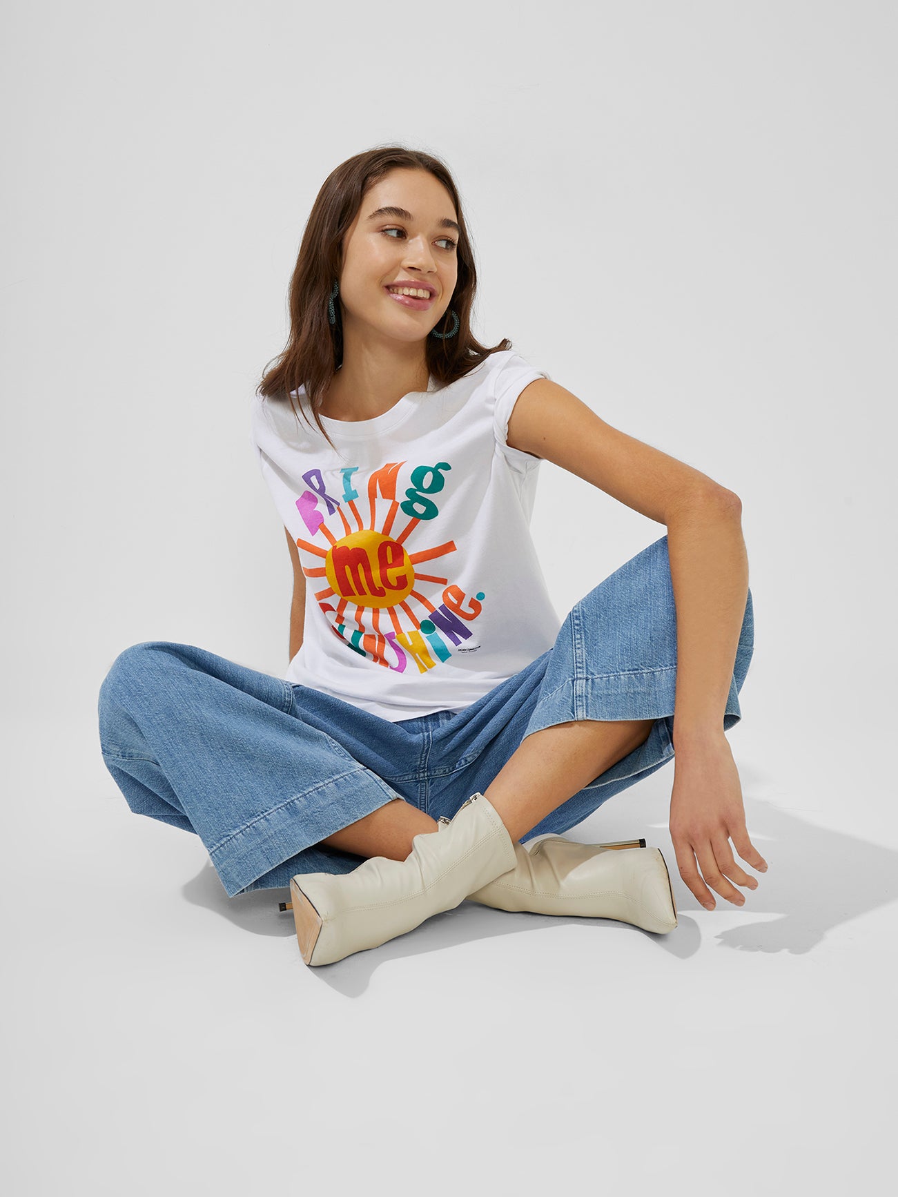 Camiseta Ecológica Bring Me Sunshine - Corte Masculino en Algodón Orgánico Premium