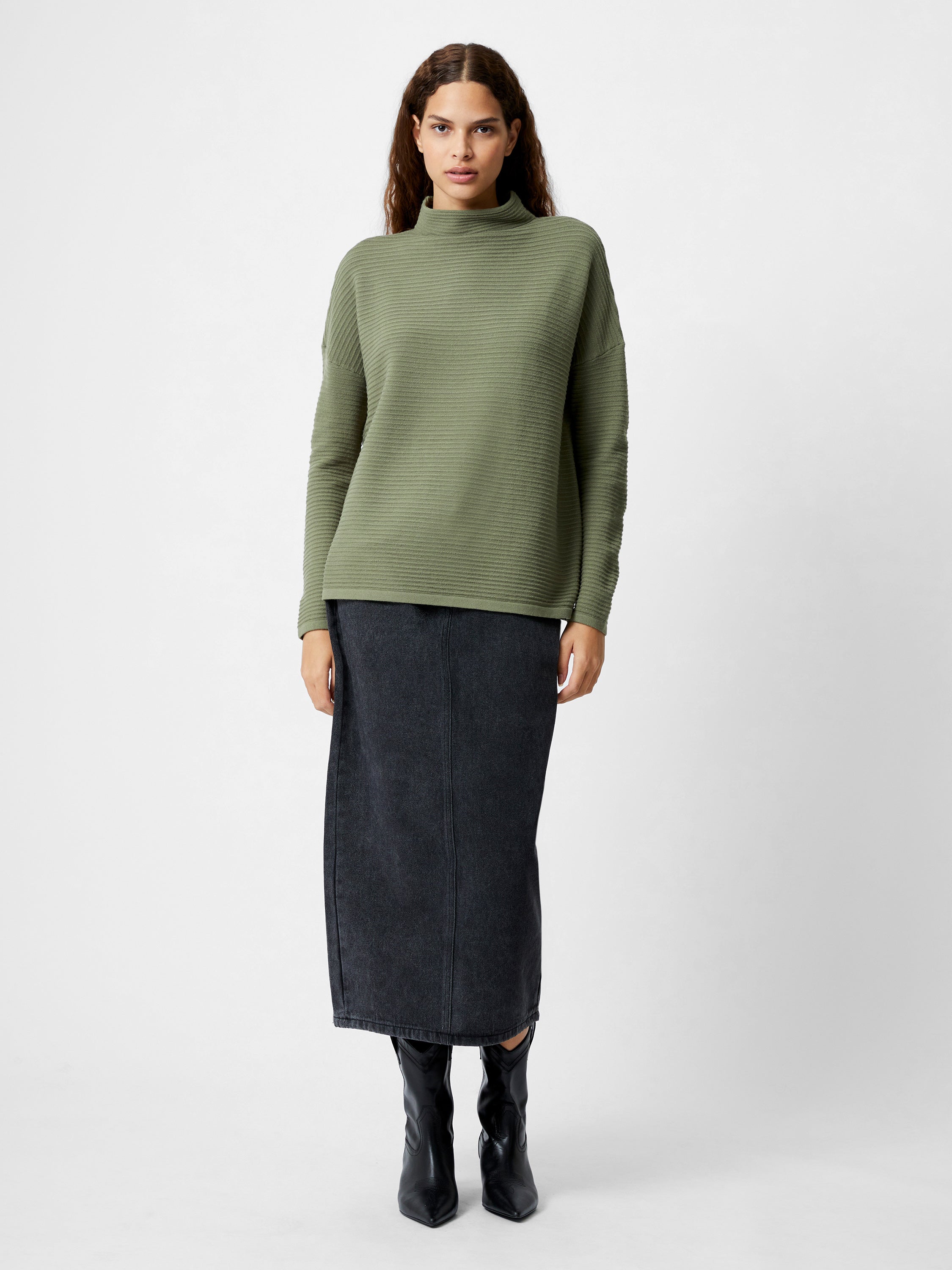 Suave Jersey de Cuello Alto Lena para Bebé - Diseño Premium en Tejido Ultraconfortable