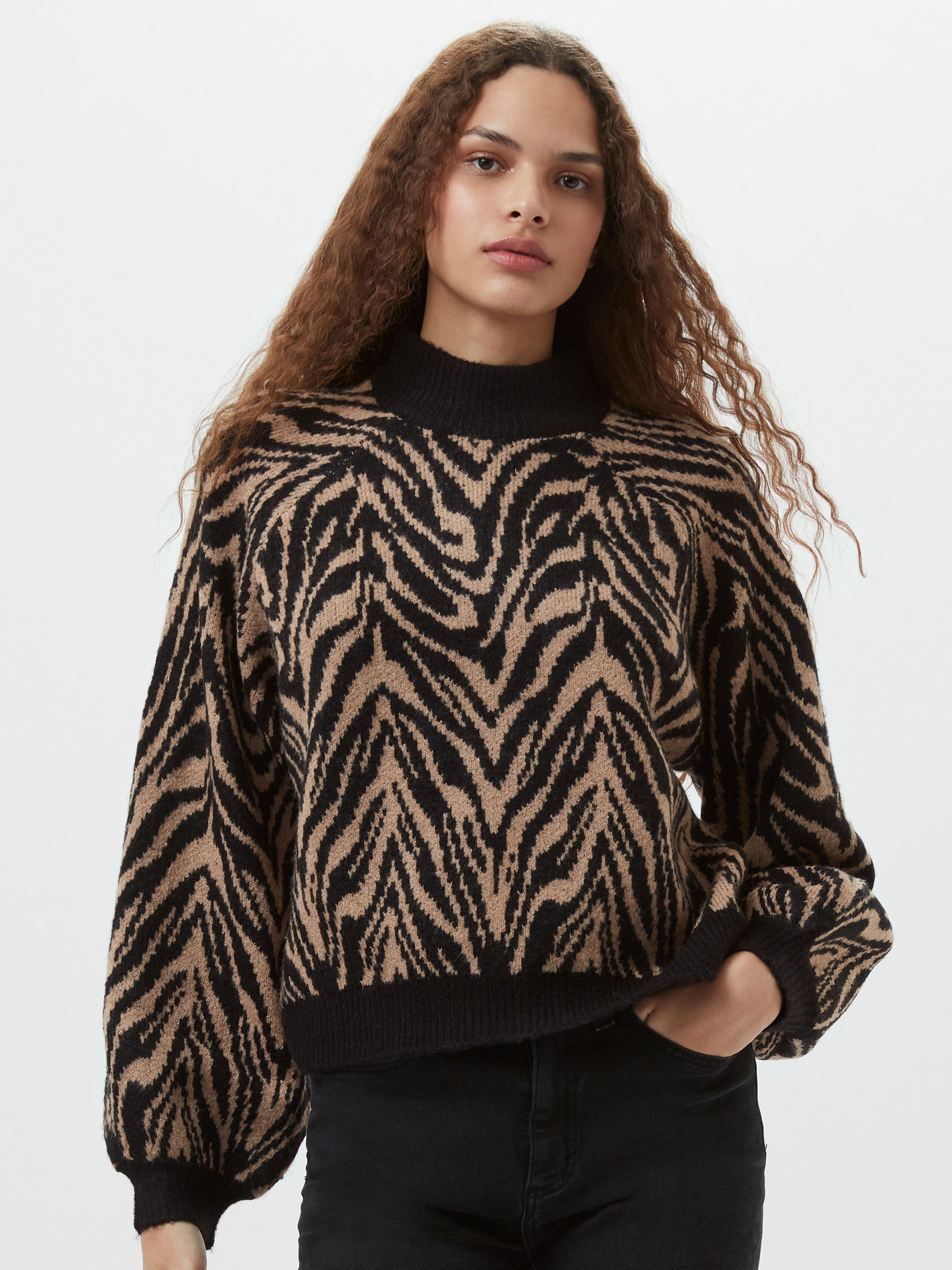 Sudadera Urbana con Estampado de Fauna Silvestre