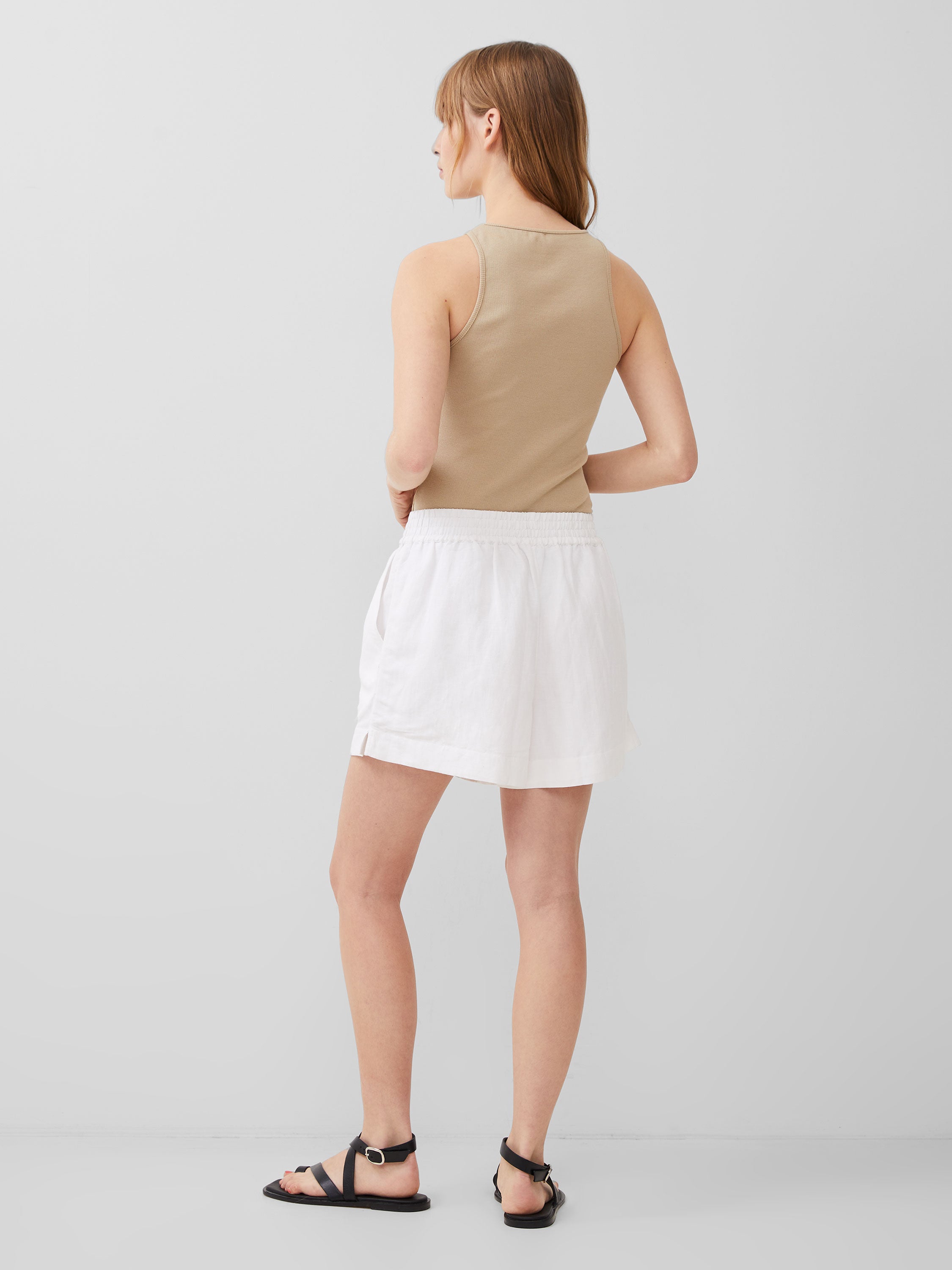 Bermudas Birdie en Lino Fresco - Pantalones Cortos Veraniegos Transpirables