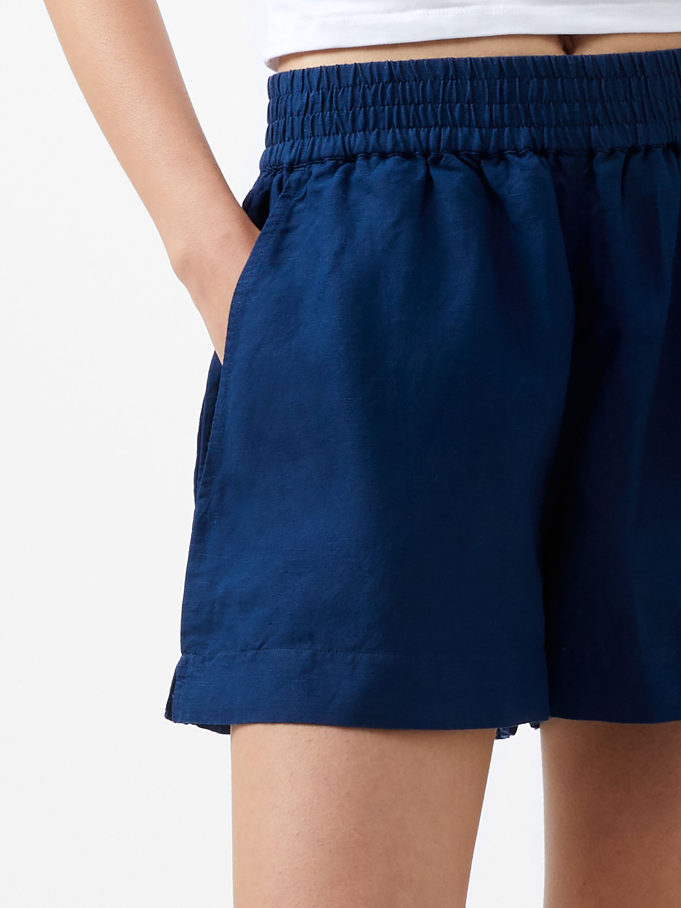 Bermudas Transpirables Birdie - Lino Natural para Hombre