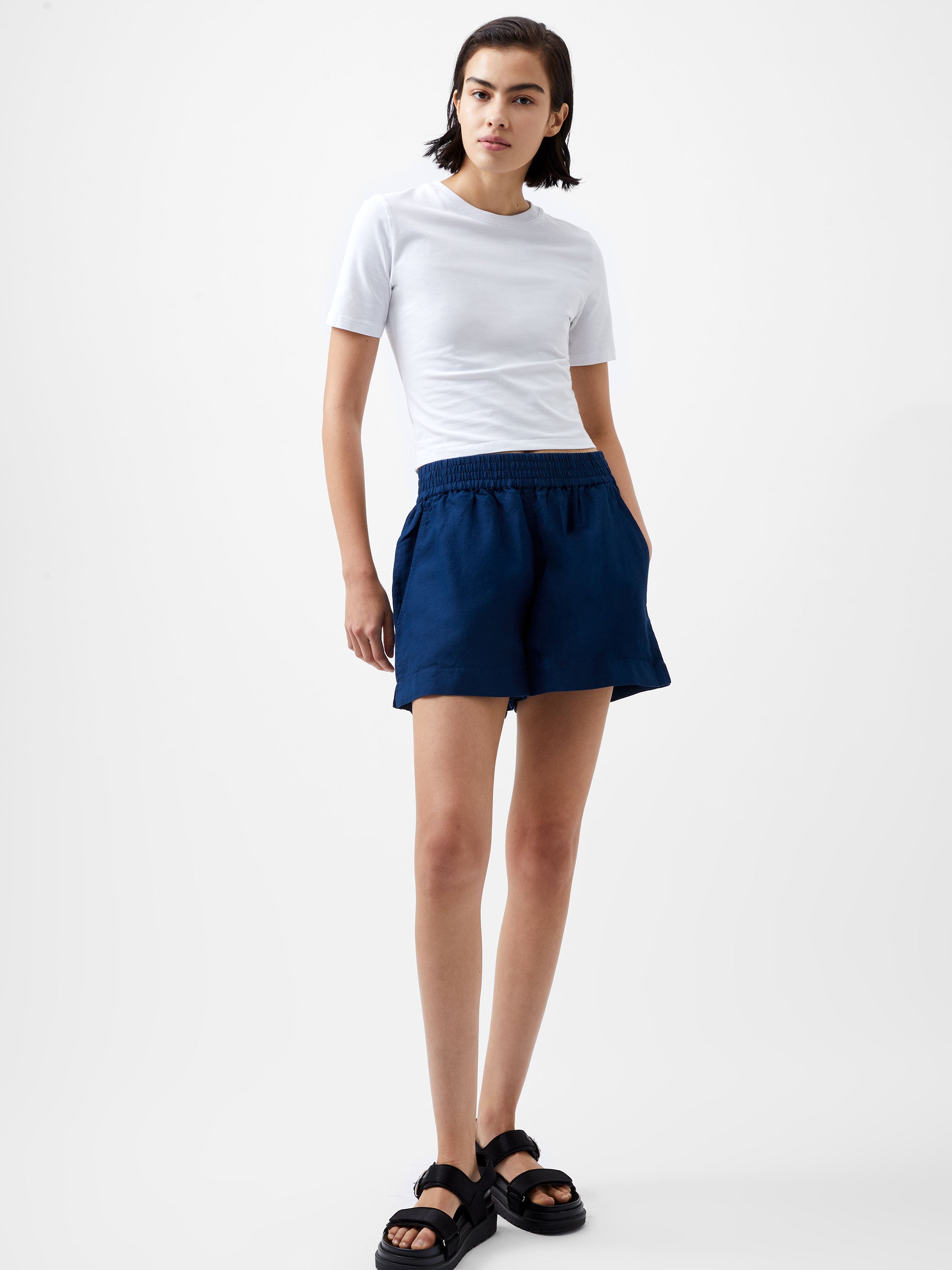 Bermudas Transpirables Birdie - Lino Natural para Hombre