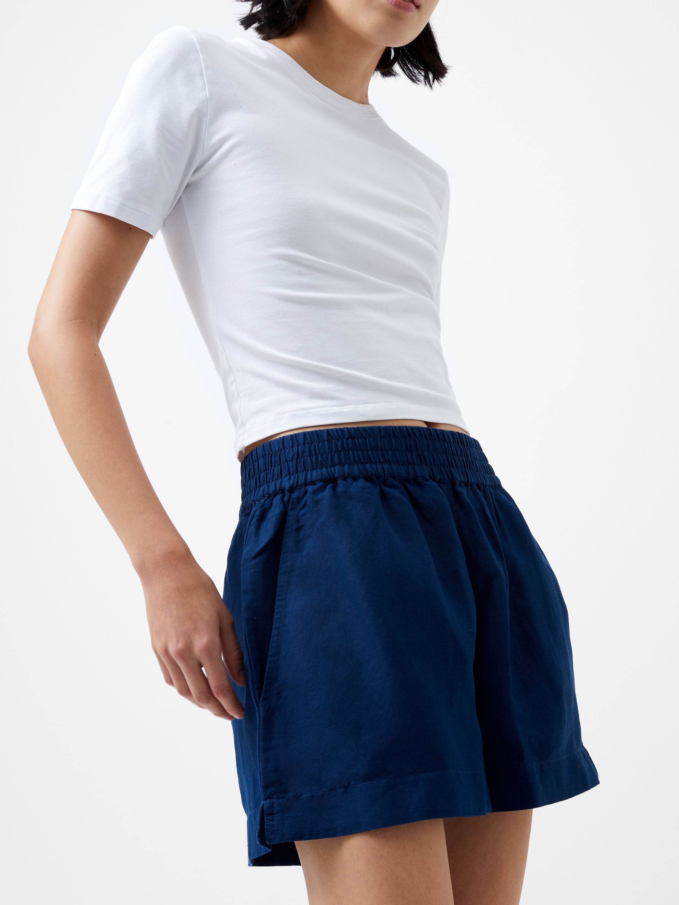 Bermudas Transpirables Birdie - Lino Natural para Hombre