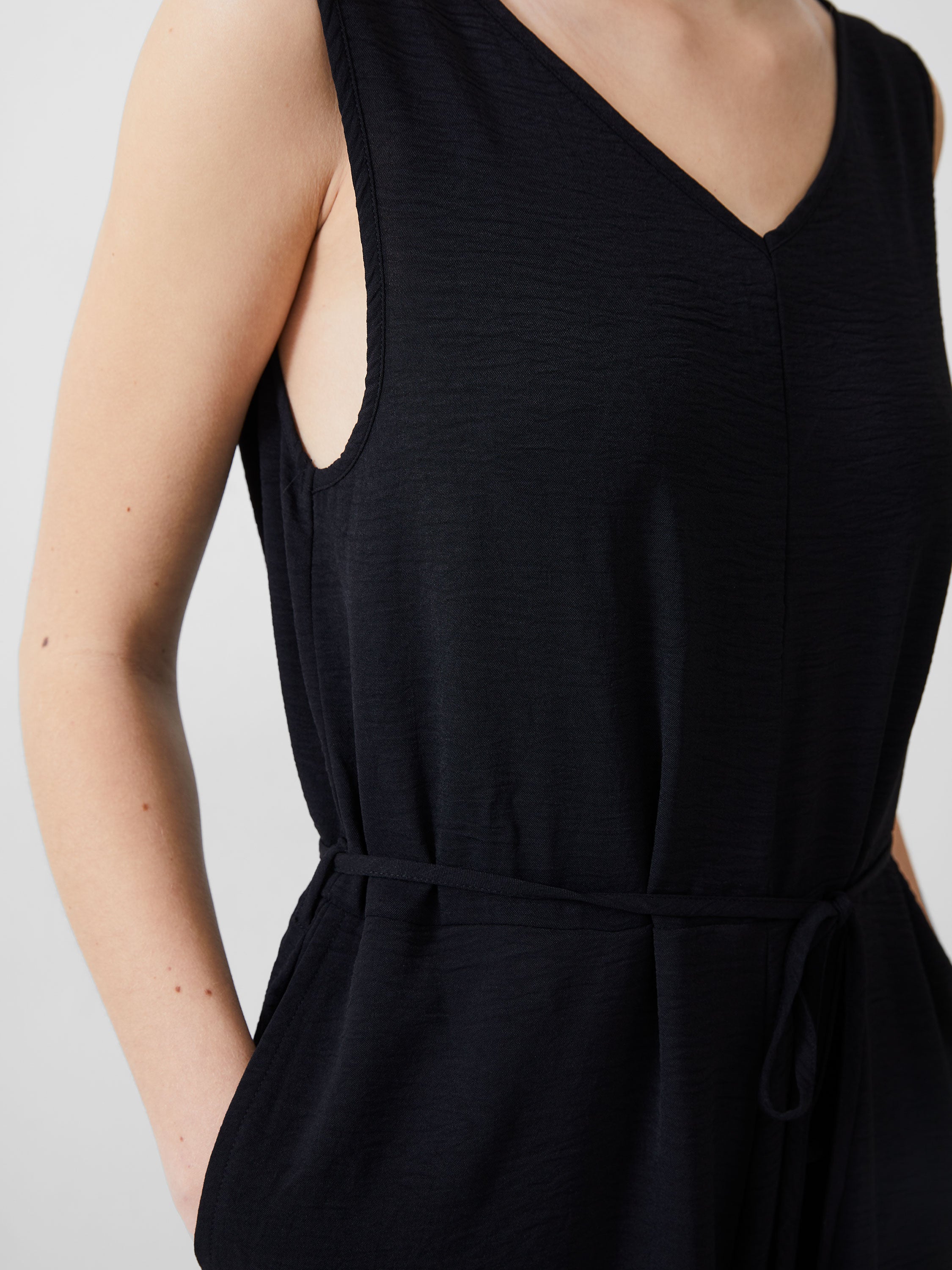 Culotte Crinkle Jumpsuit