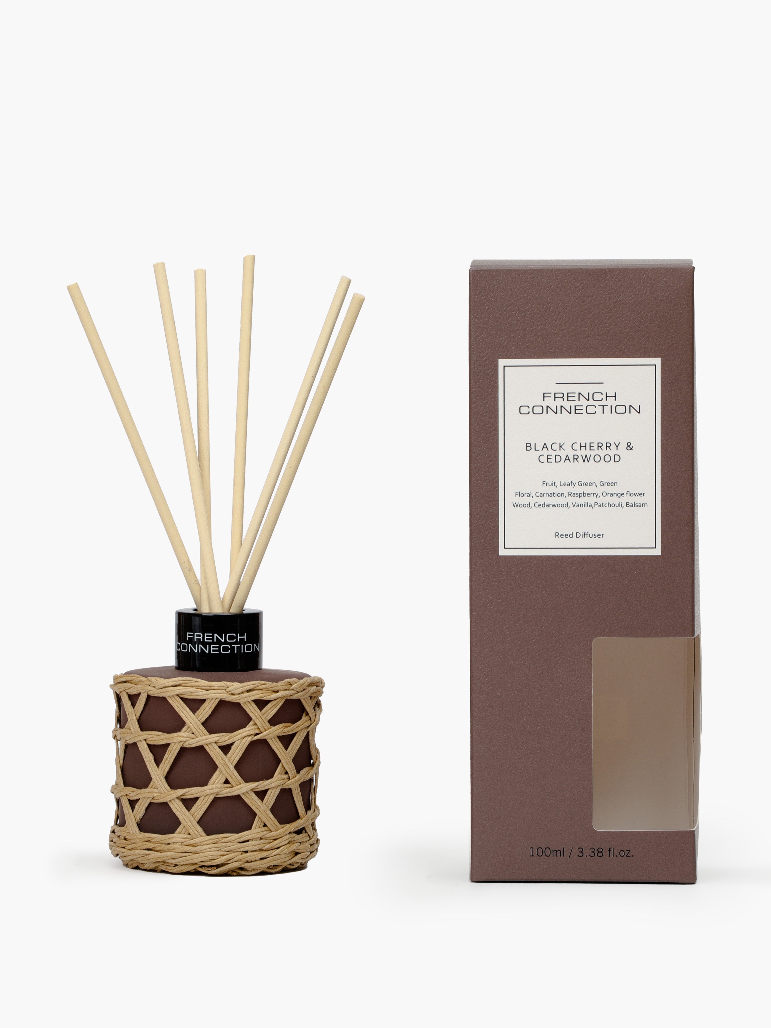 Difusor Artesanal con Esencia de Cedro y Cerezo Oscuro
