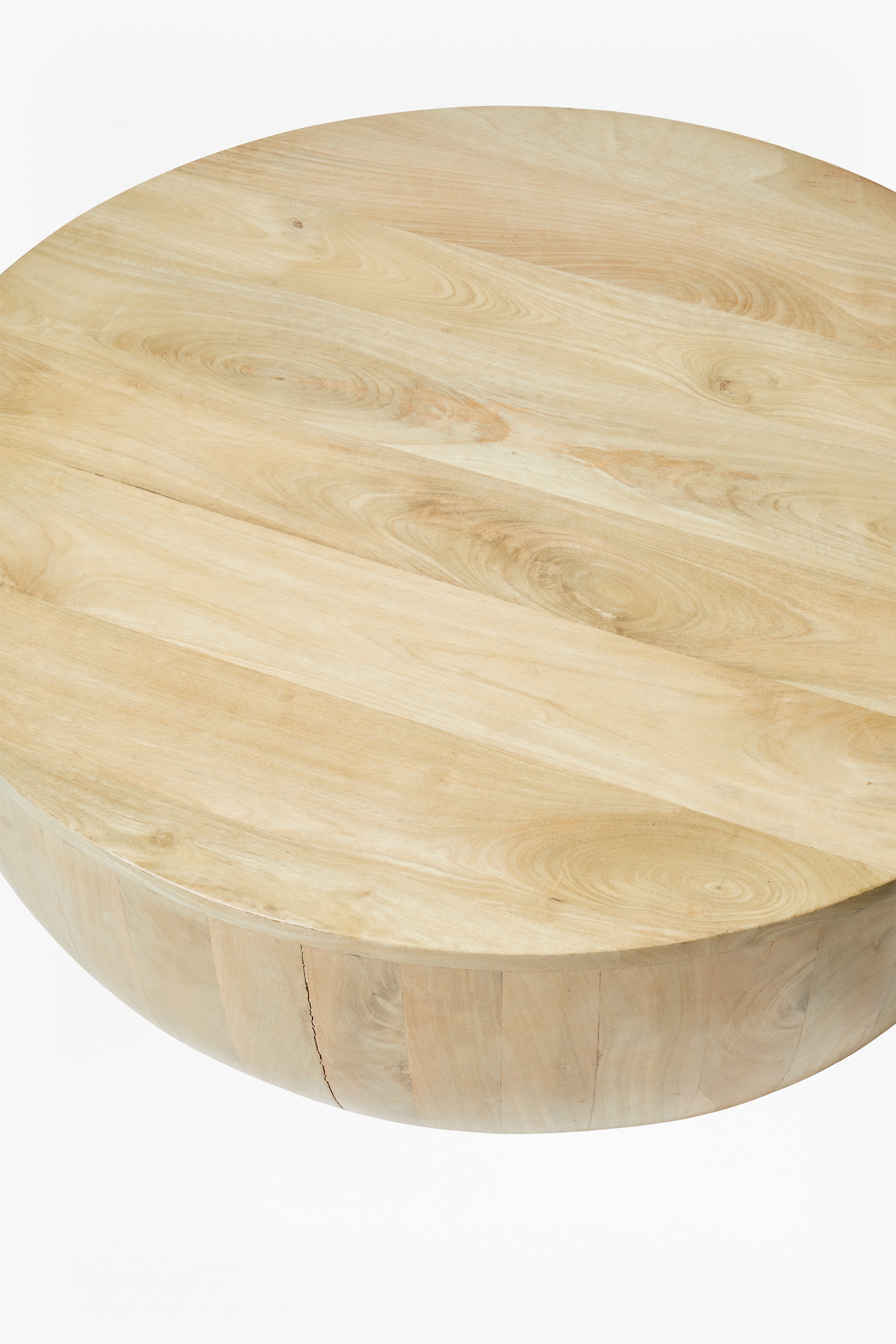 Lámpara de Mesa Rubia con Estilo Globo Único