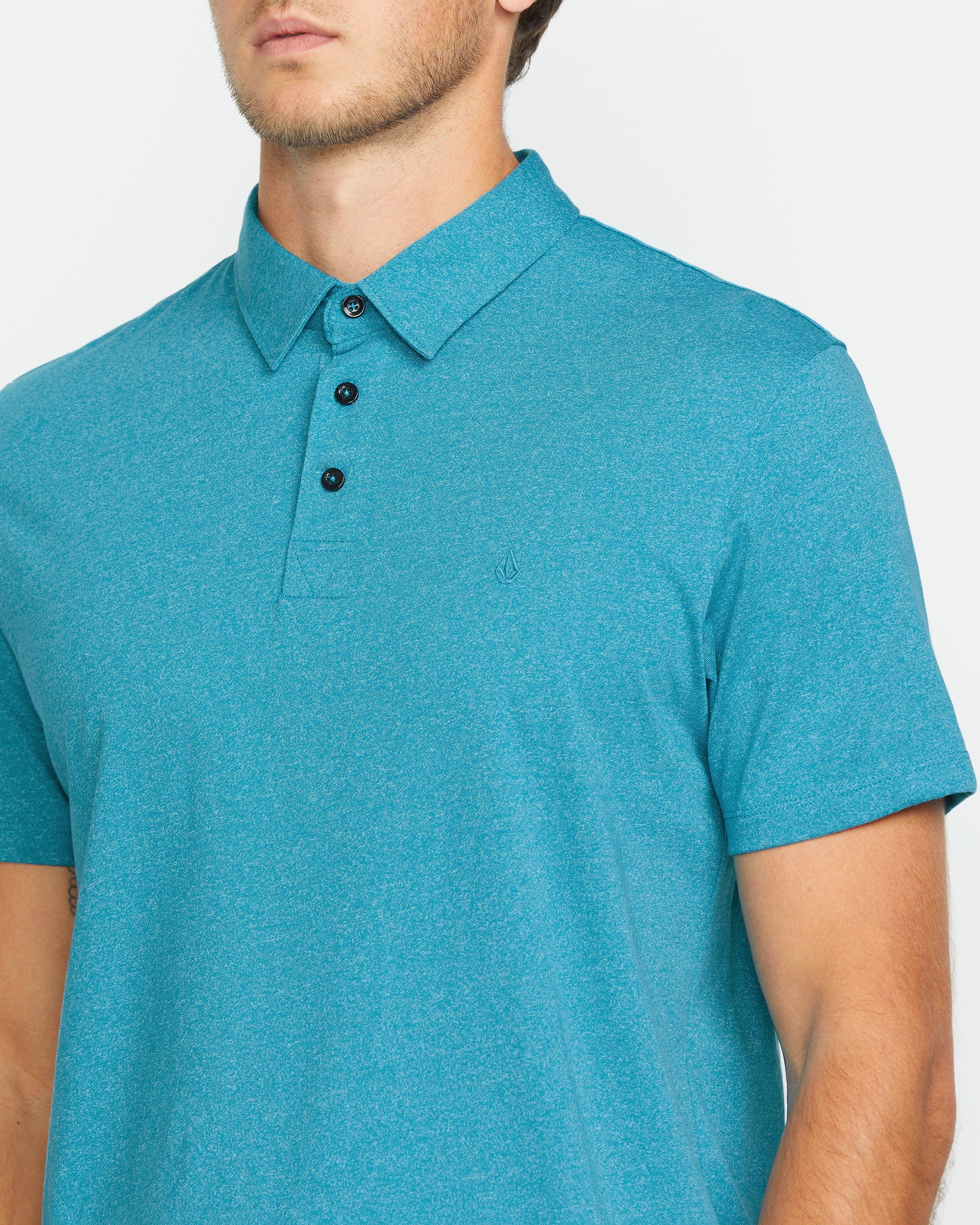 Camiseta Polo Wowzer en Azul Bahía Fresco