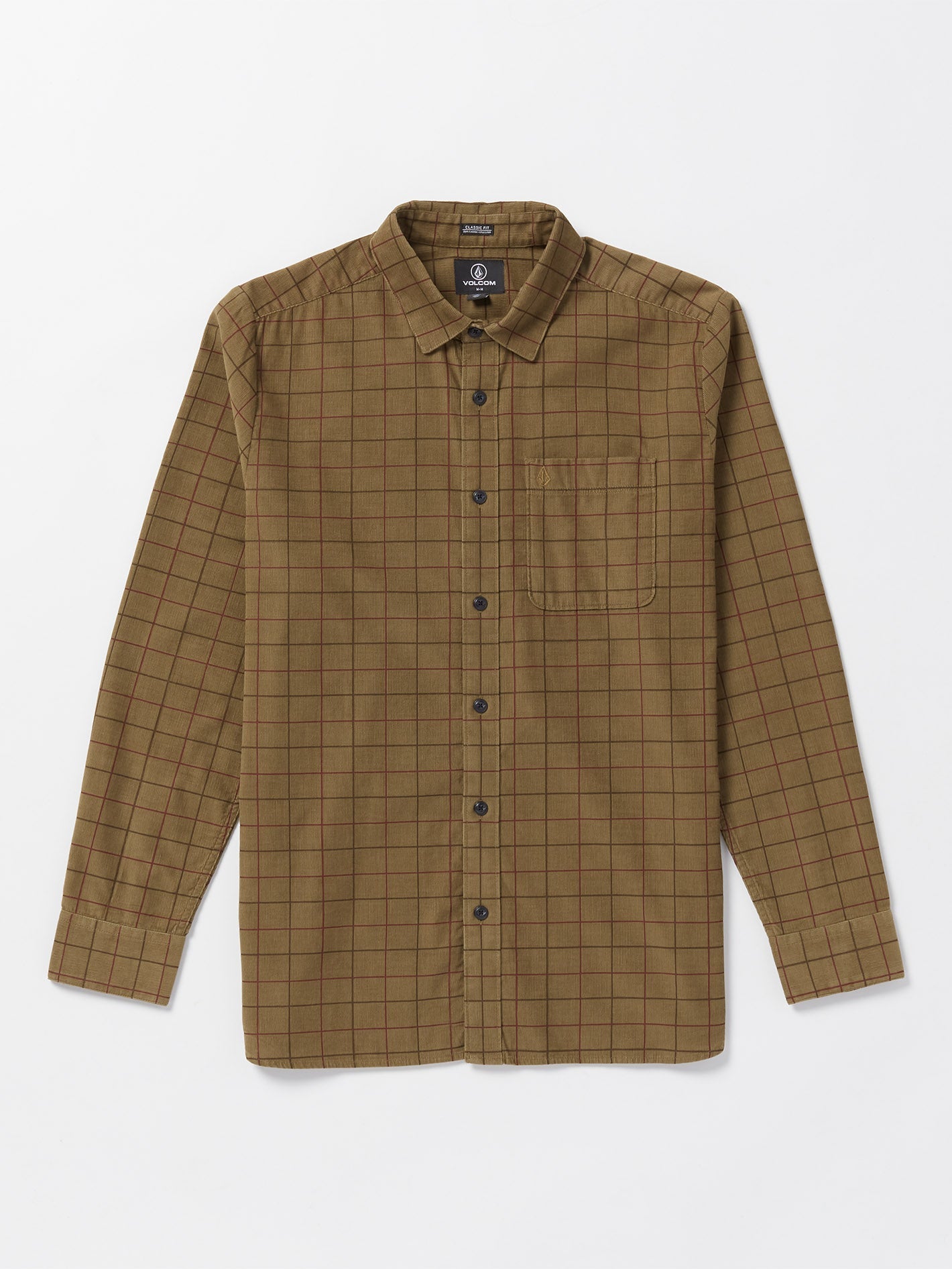 Camisa Casual Zander en Caqui Mineral