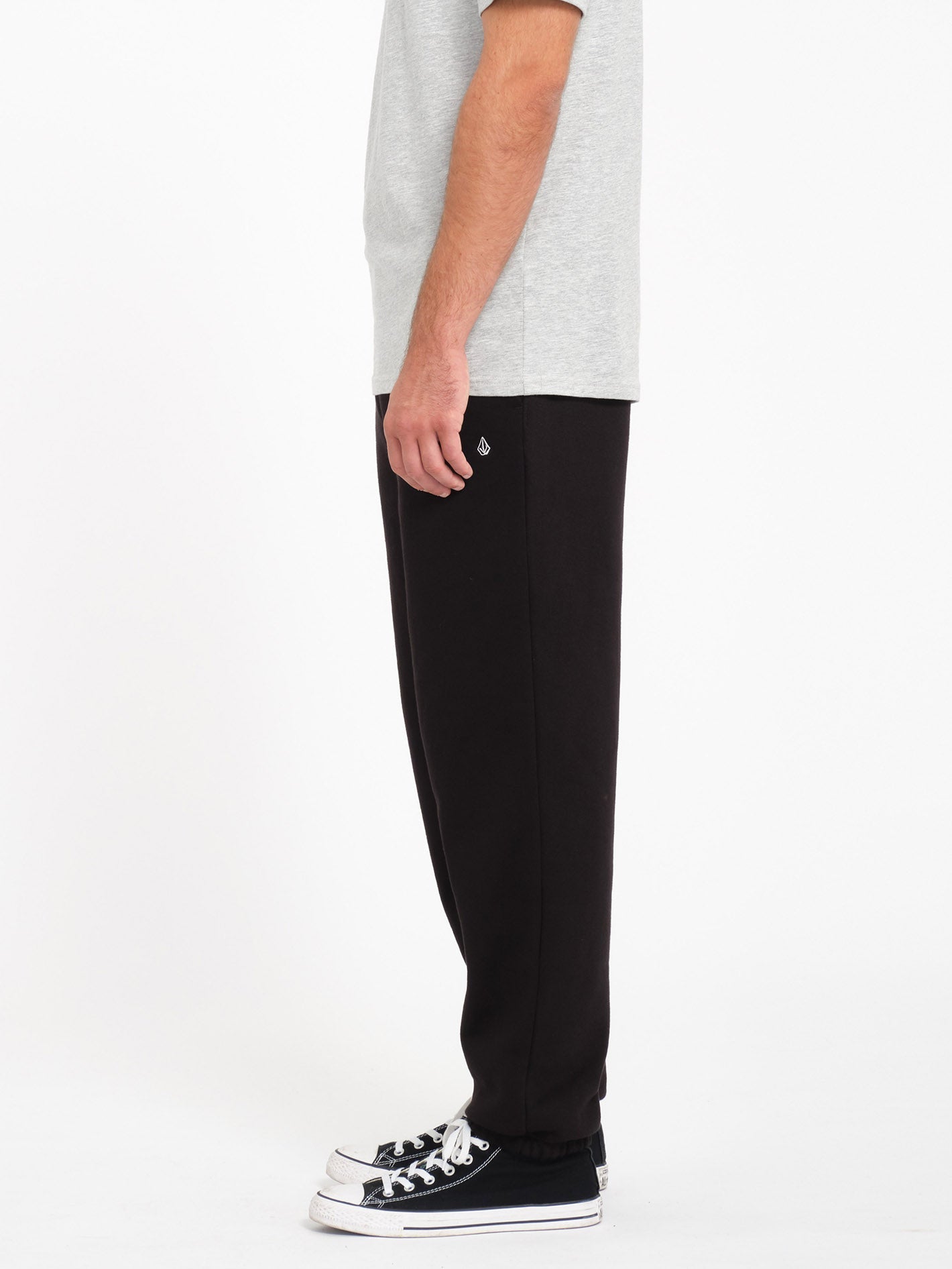 Pantalón Jogger de Felpa Ébano - Diseño Urbano Single Stone
