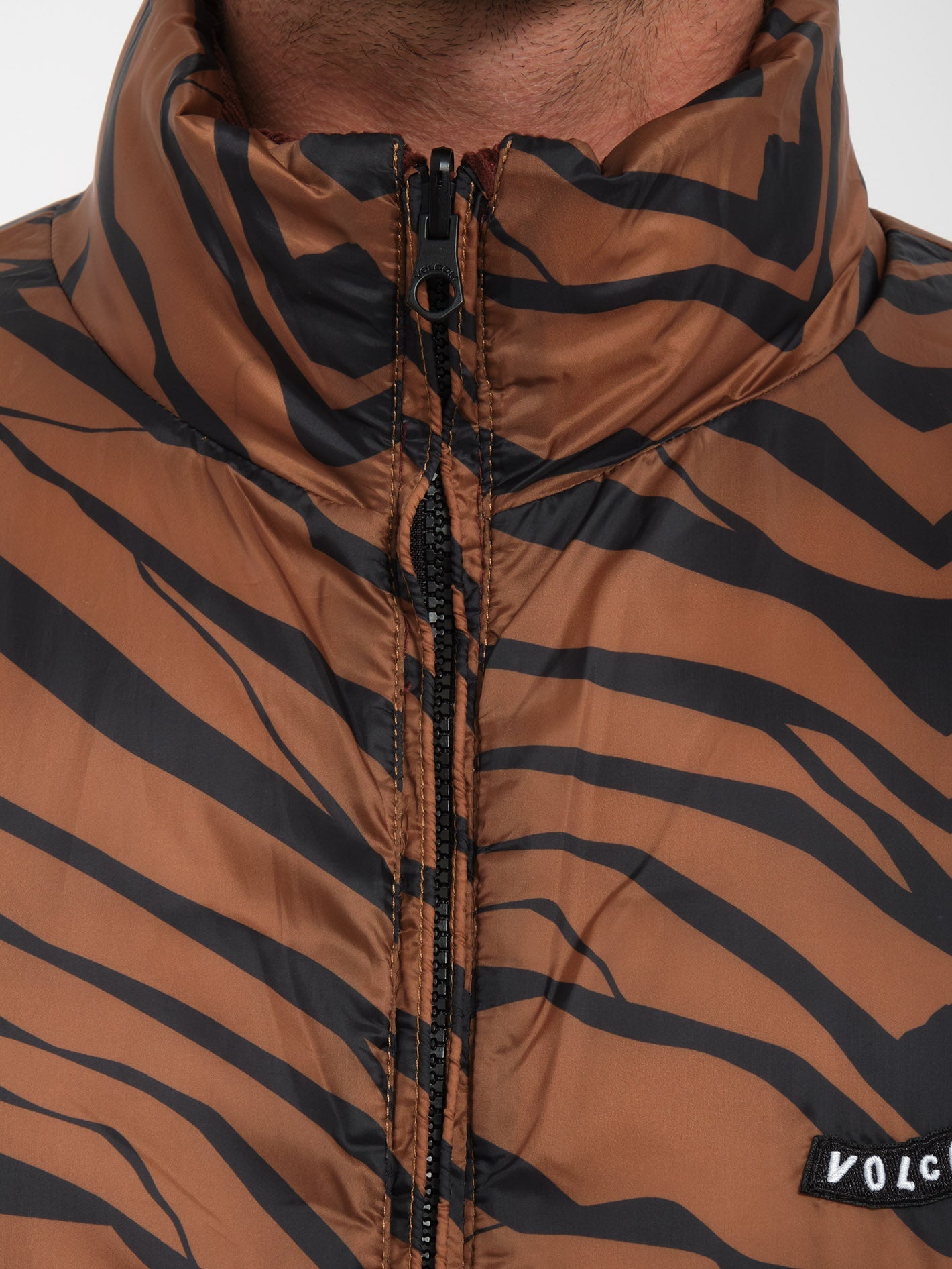 Chaqueta Reversible Walltz en Pana Acanalada - Tono Chocolate Oscuro