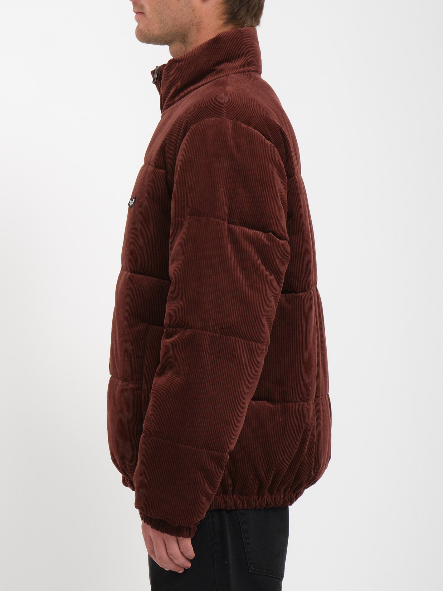 Chaqueta Reversible Walltz en Pana Acanalada - Tono Chocolate Oscuro