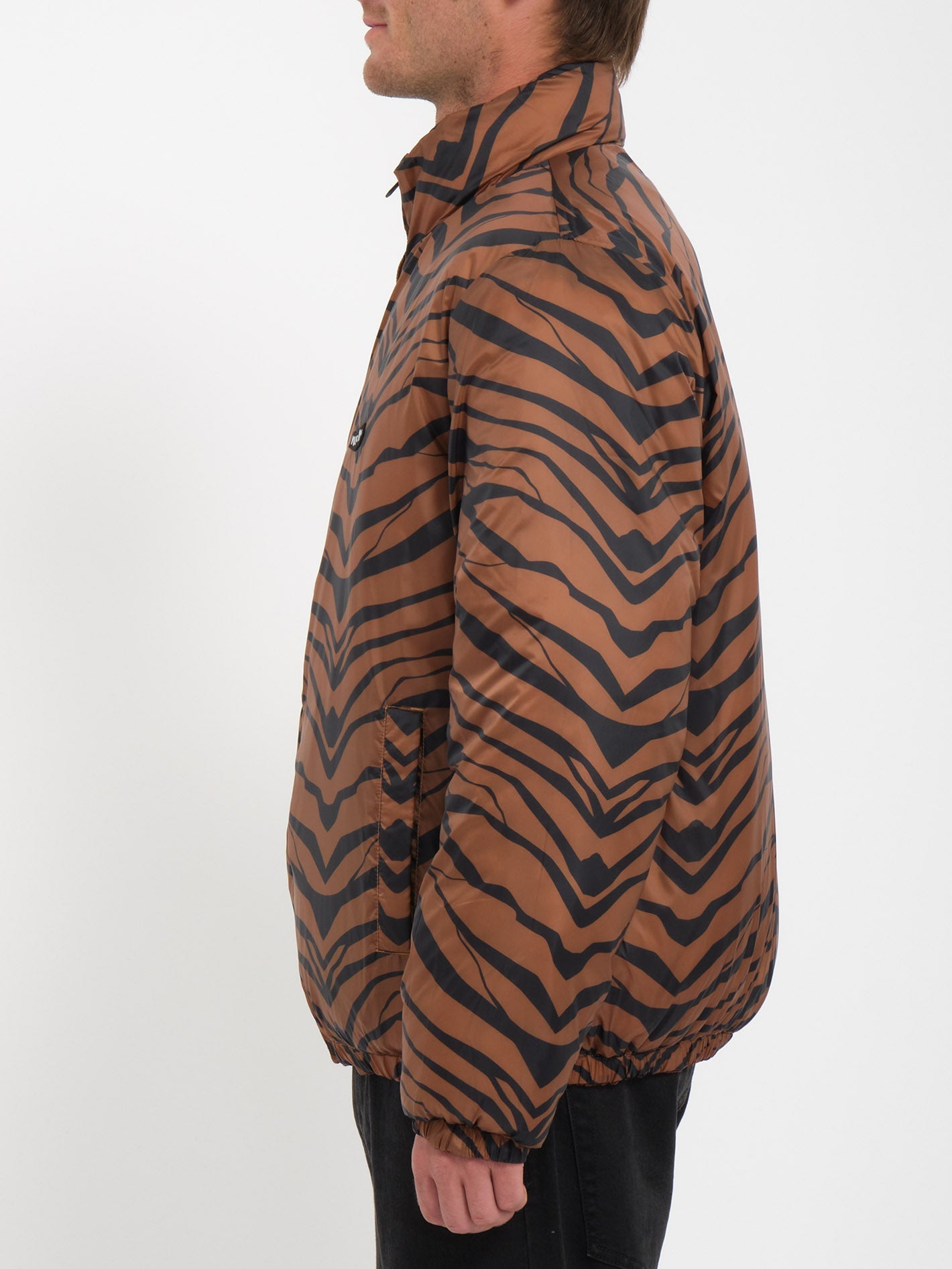 Chaqueta Reversible Walltz en Pana Acanalada - Tono Chocolate Oscuro