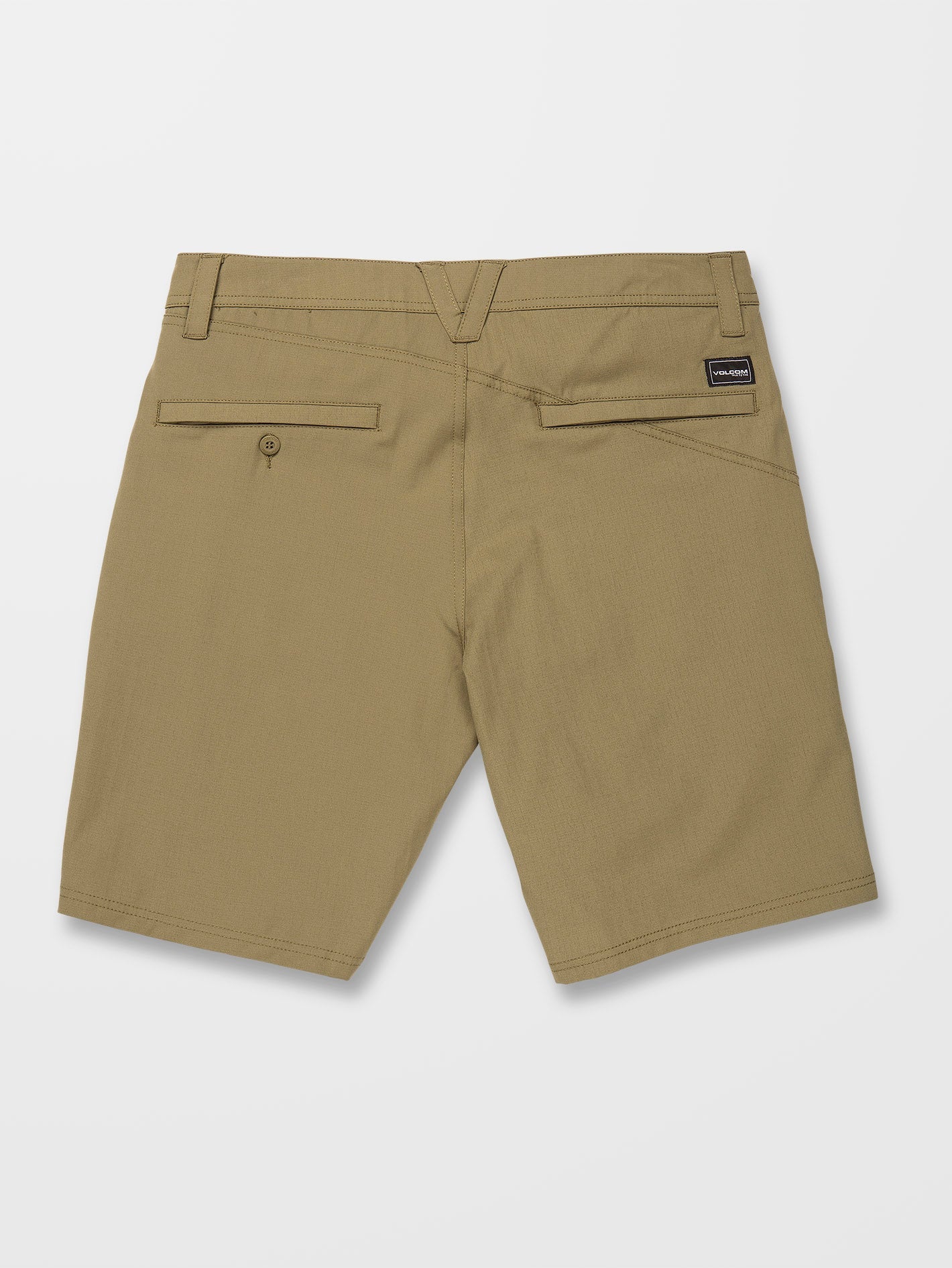 Pantalón corto multifuncional de tejido slub texturizado con diseño cruzado desgastado 51 cm - Viejo Molino