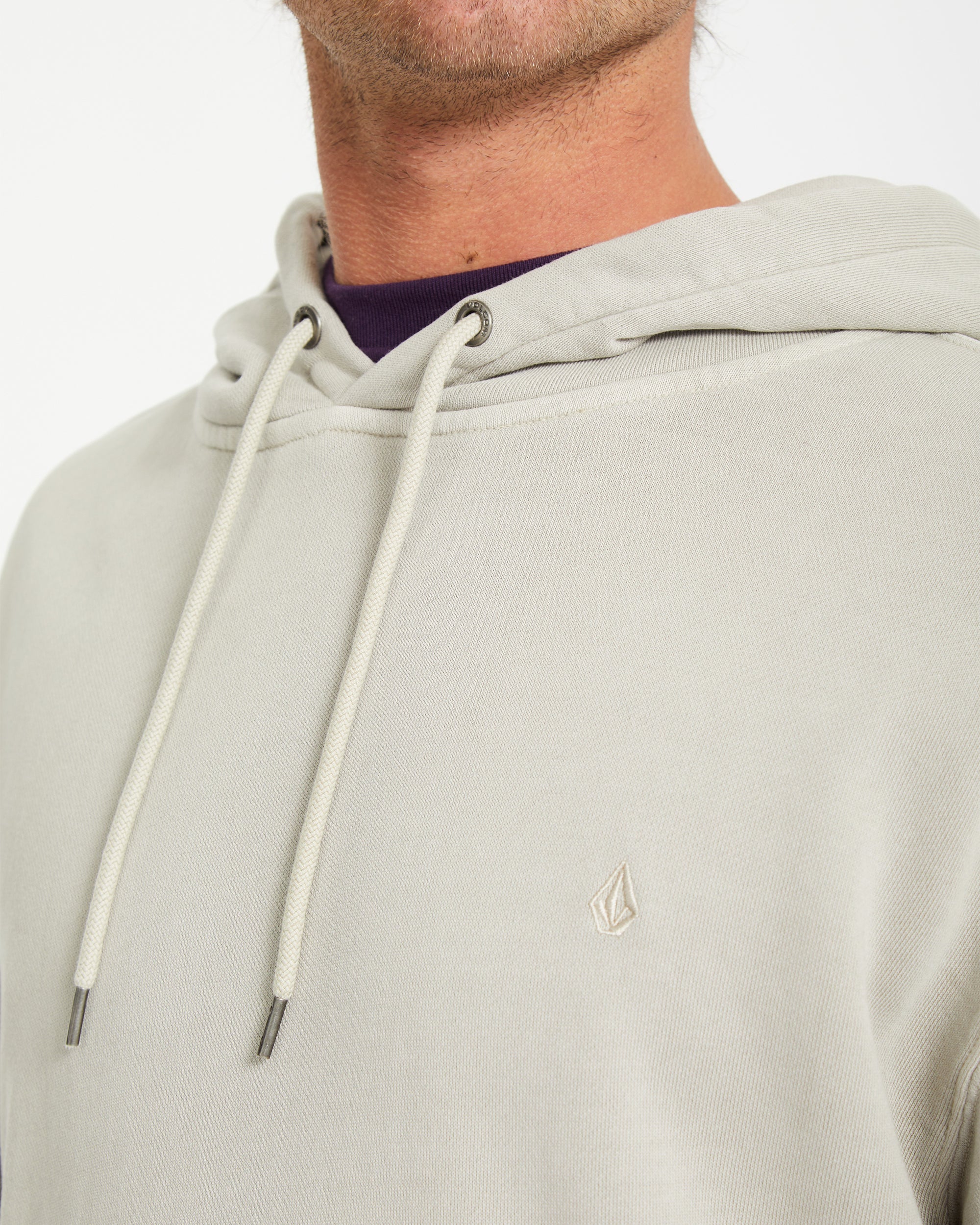 Hoodie Urban Unisex Single Stone | Buzo Casual en Beige Claro