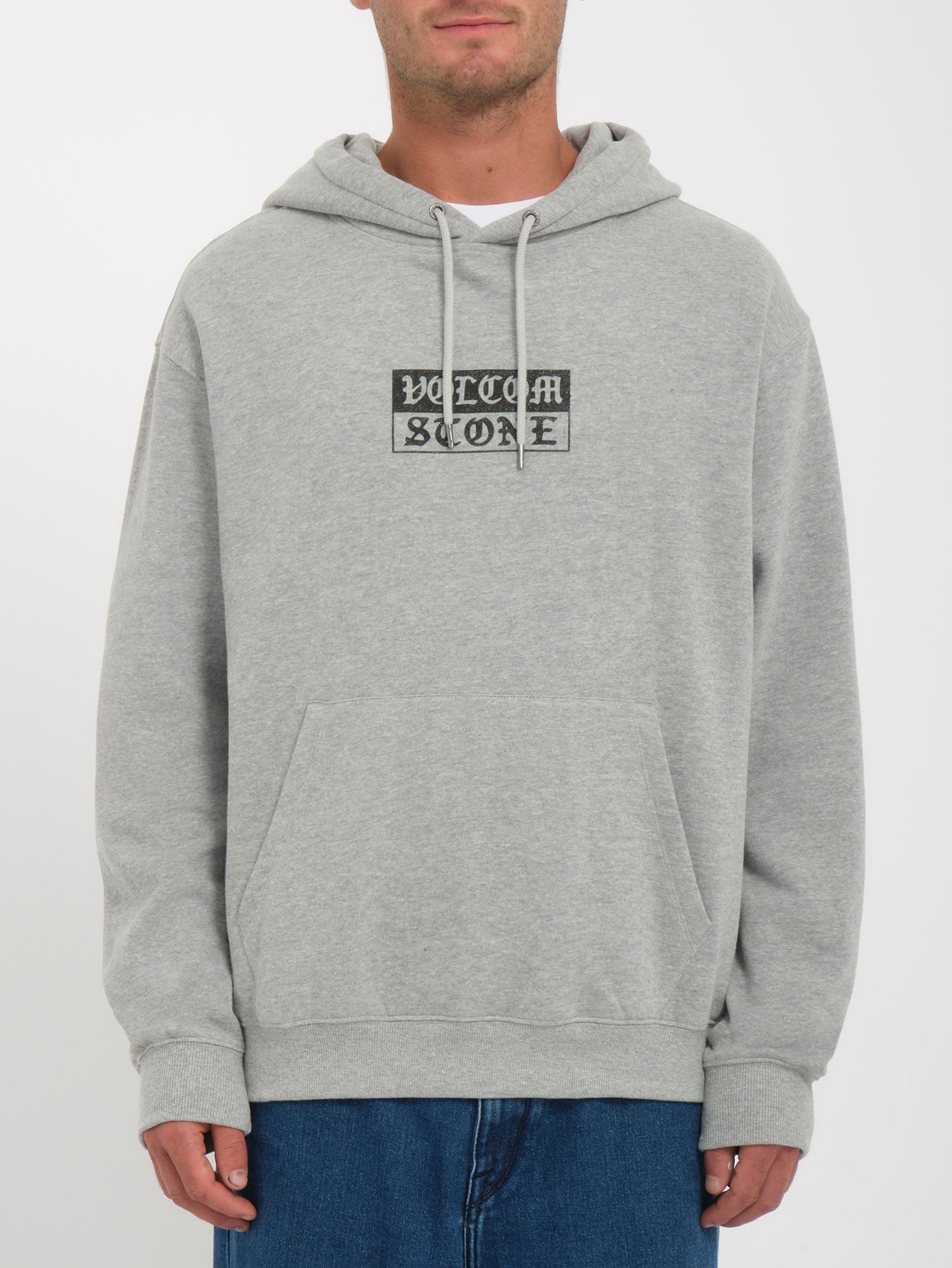 Chaqueta Deportiva Watanite Unisex - Gris Jaspeado con Tejido Cepillado