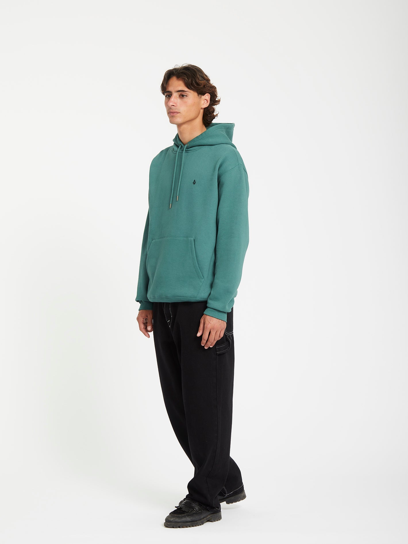Hoodie Abrigo Deportivo Stone Único - Verde Oceánico Confort Superior