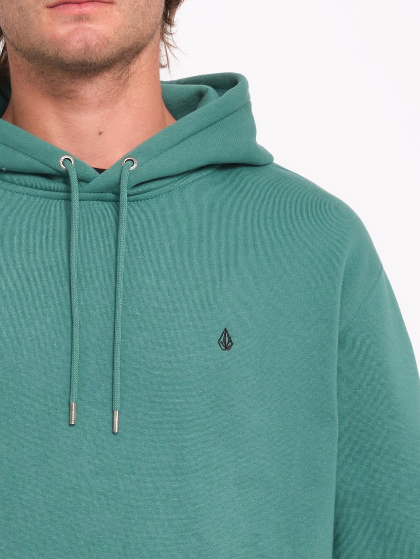 Hoodie Abrigo Deportivo Stone Único - Verde Oceánico Confort Superior