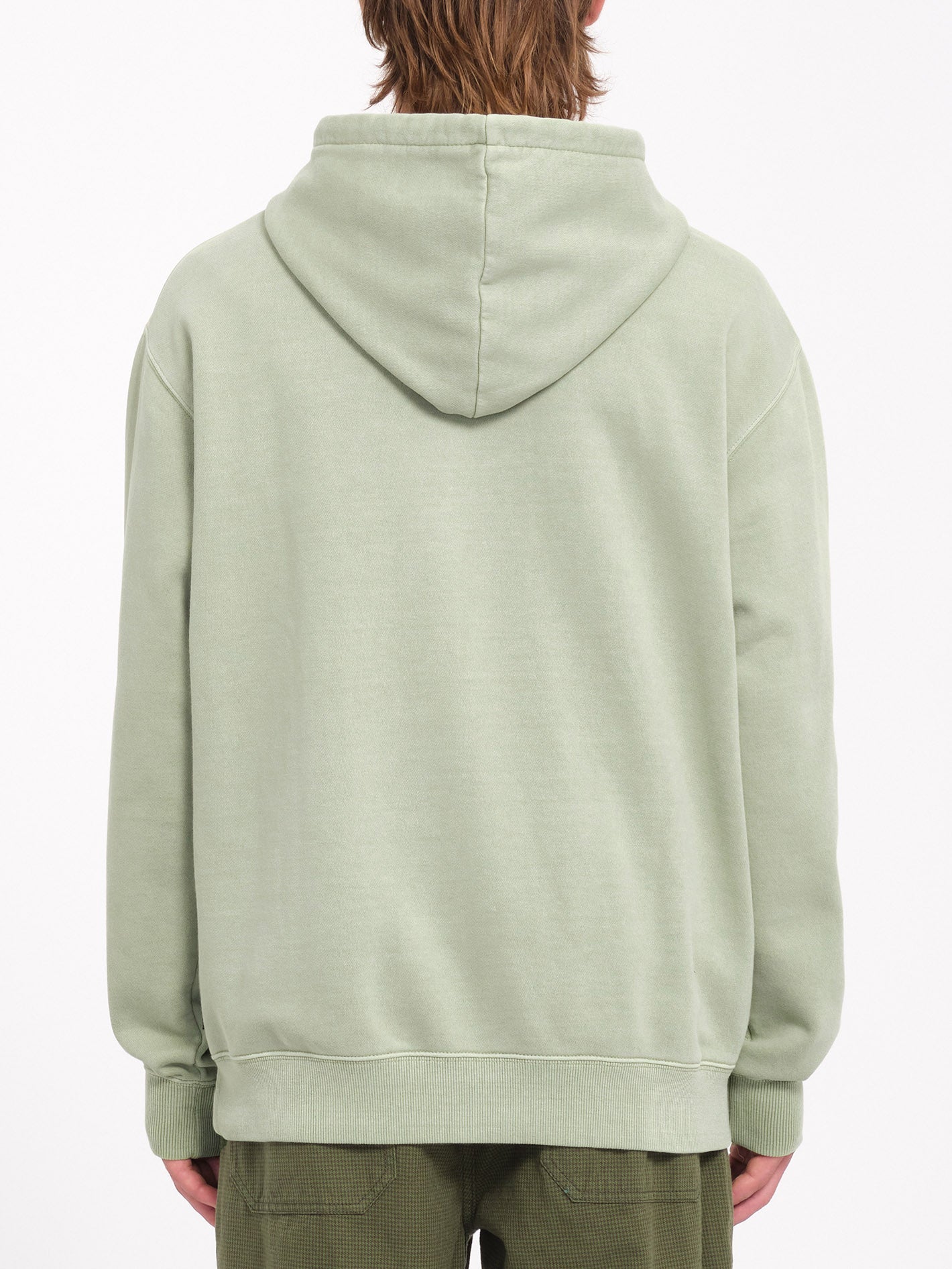 Sudadera Single Stone con Capucha - Té Verde Cálido