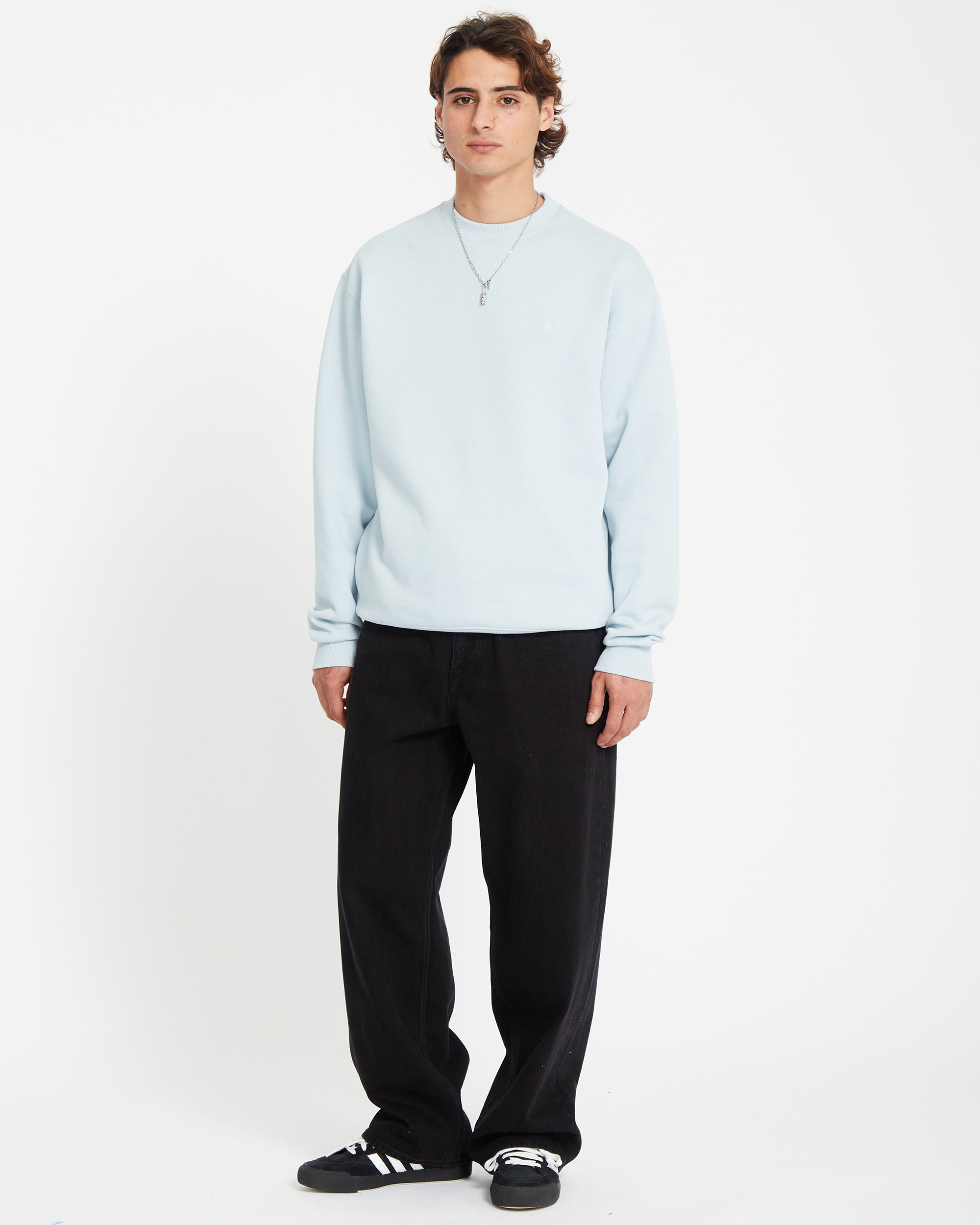 Chaqueta con Capucha Piedra Única - Azul Carolina Claro