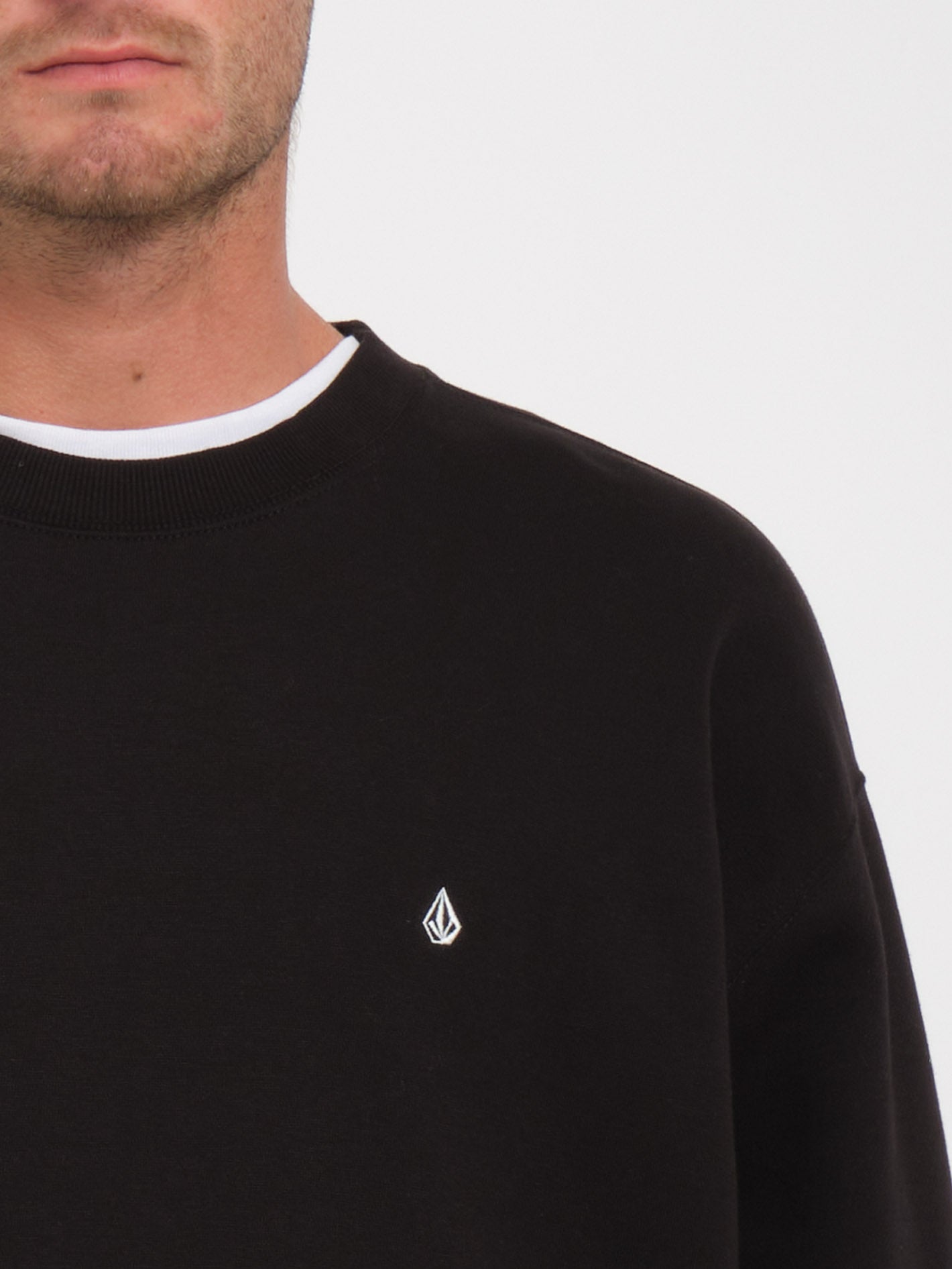 Sudadera Urbana Unisex con Diseño Stone Único - Negro Clásico