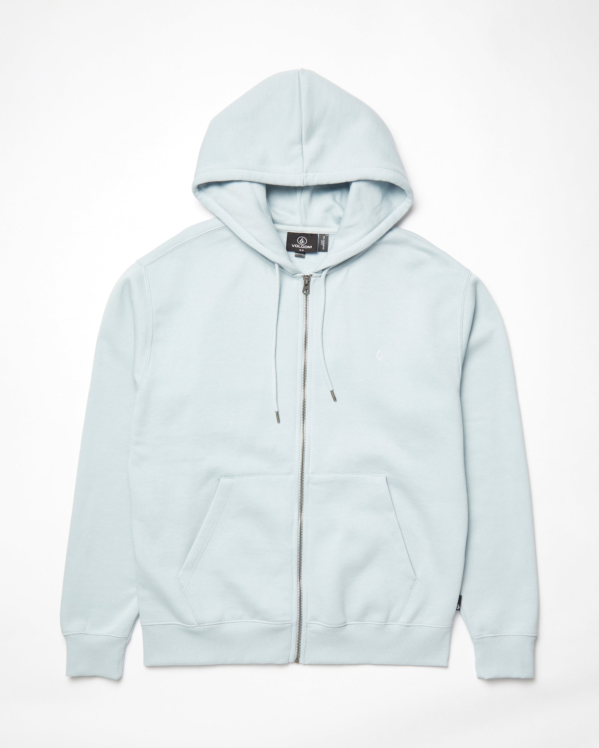 Chaqueta deportiva con capucha integral y cierre frontal Monolito - Azul Carolina en tono deportivo