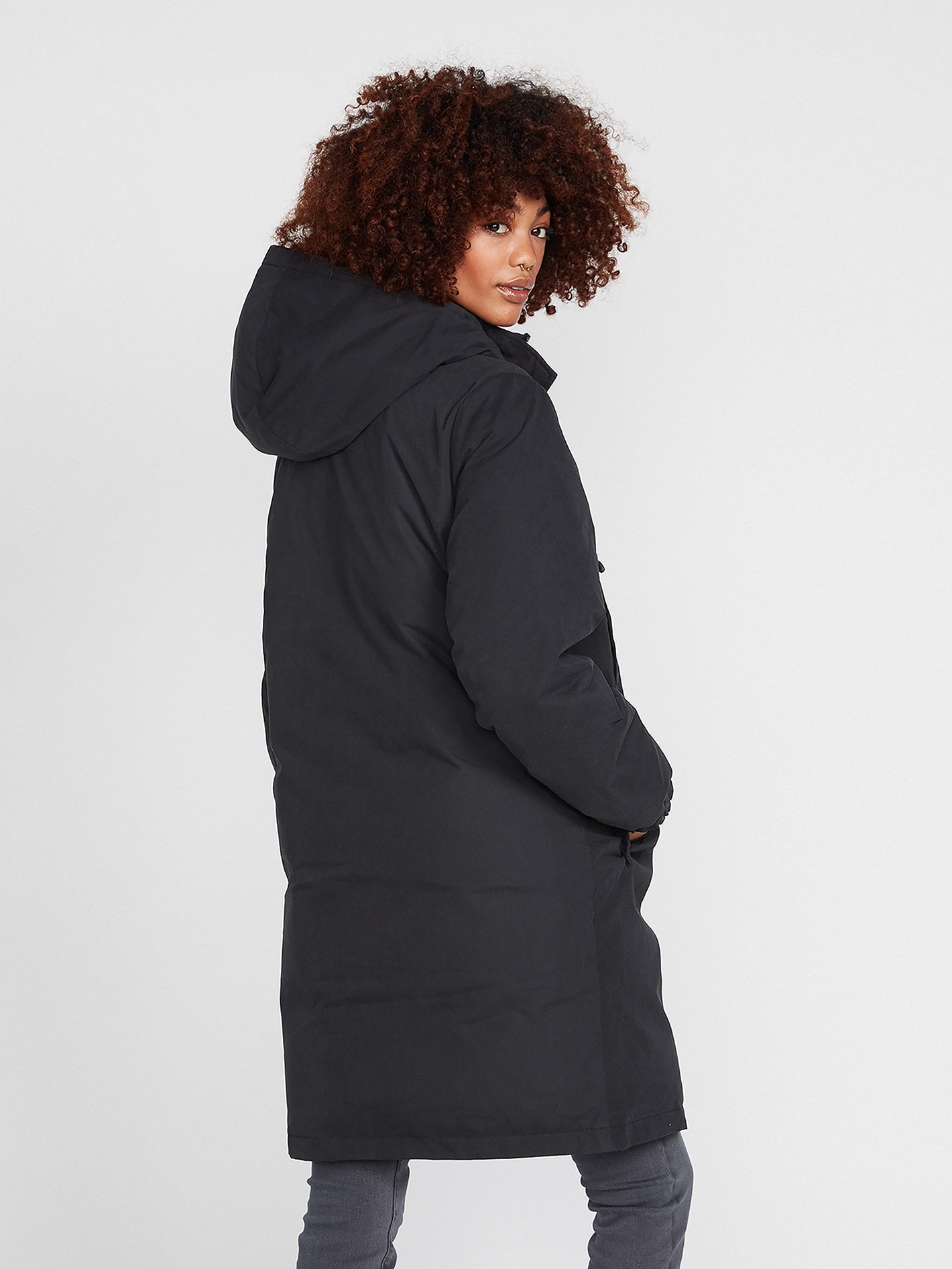 Chaqueta Térmica Sleepi Puff - Negro Ultra Cálido con Capucha