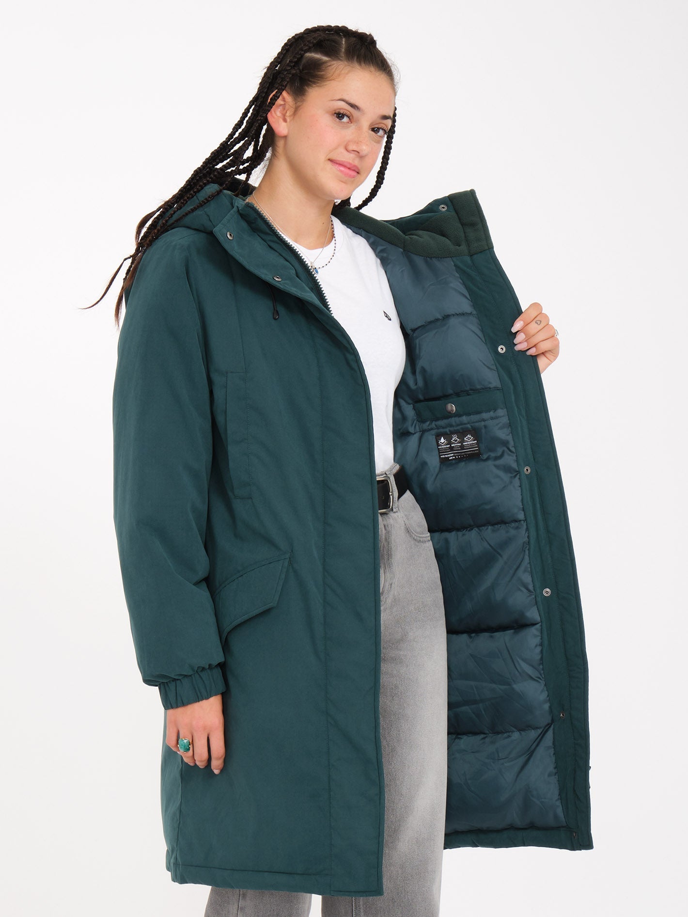 Chaqueta Térmica Sleepi Puff - Abrigo Invernal en Tono Natural Pino Ponderosa